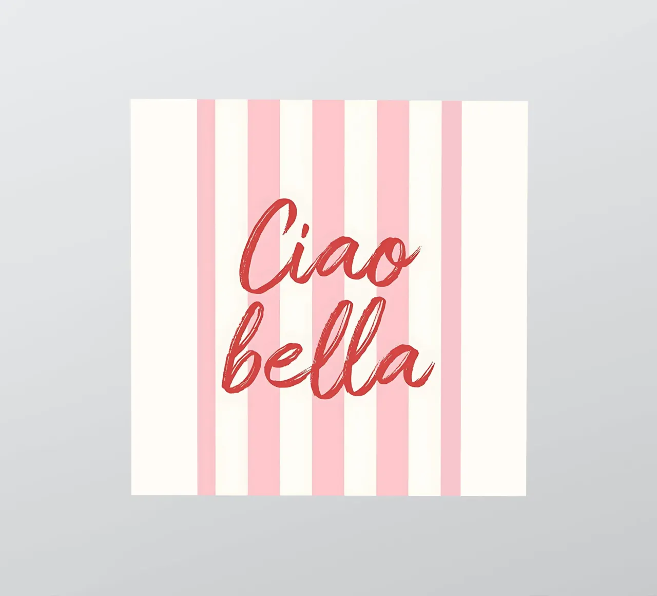 Ciao Bella Stripe Print adesivo da DolceVita
