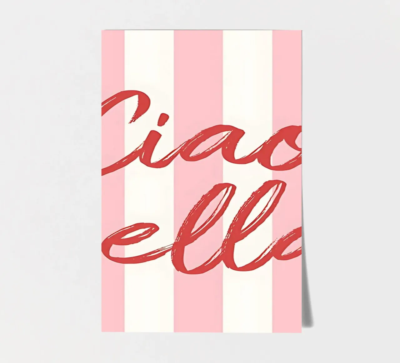 Ciao Bella Stripe Print foglio adesivo da DolceVita