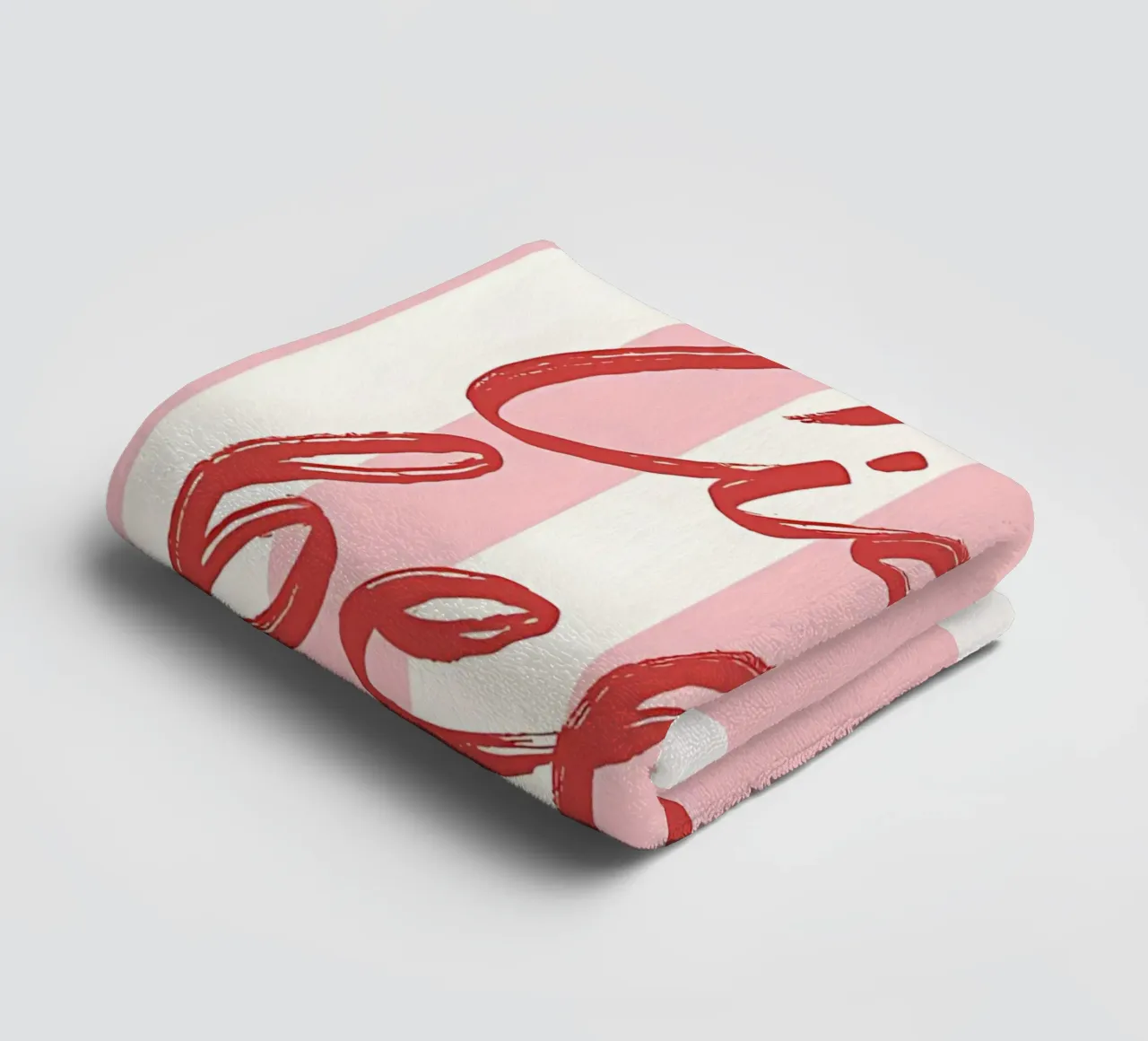 Ciao Bella Stripe Print asciugamano da bagno da DolceVita