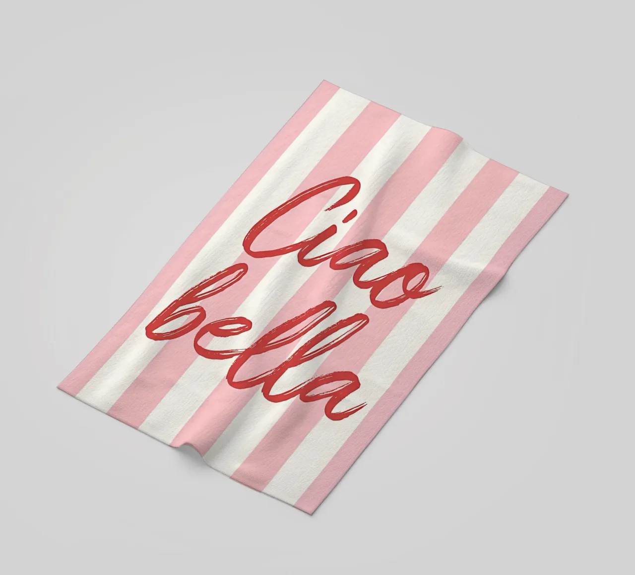 Ciao Bella Stripe Print telo mare da DolceVita