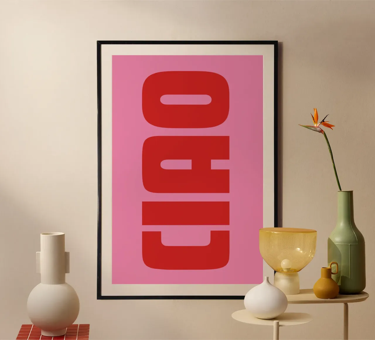 Ciao Print, Italy Print hahnemühle by DolceVita