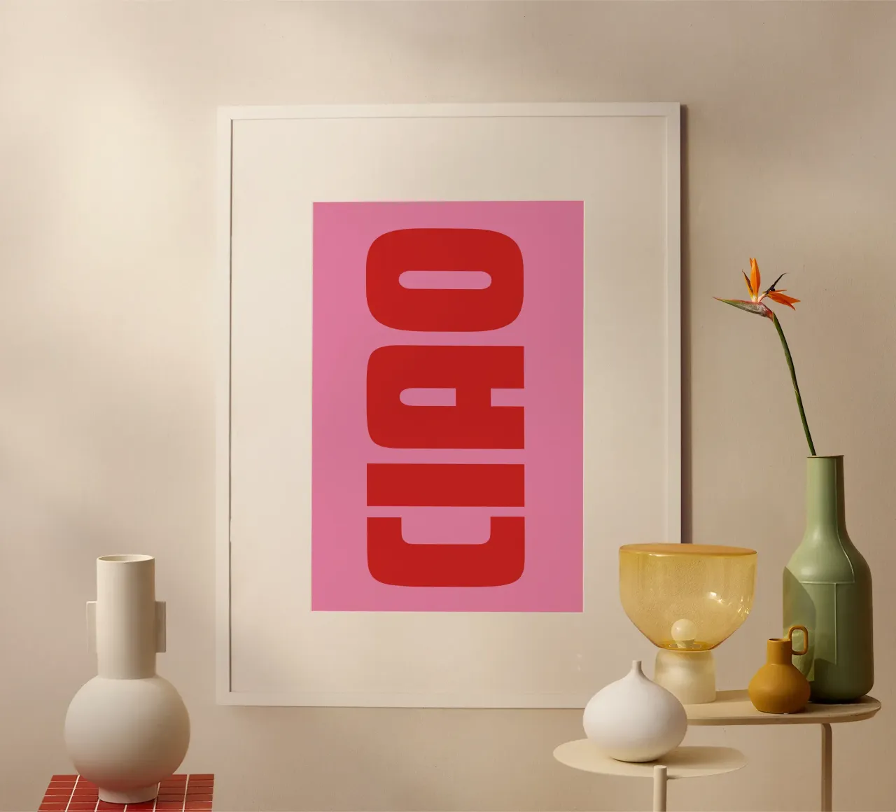 Ciao Print, Italy Print hahnemühle by DolceVita