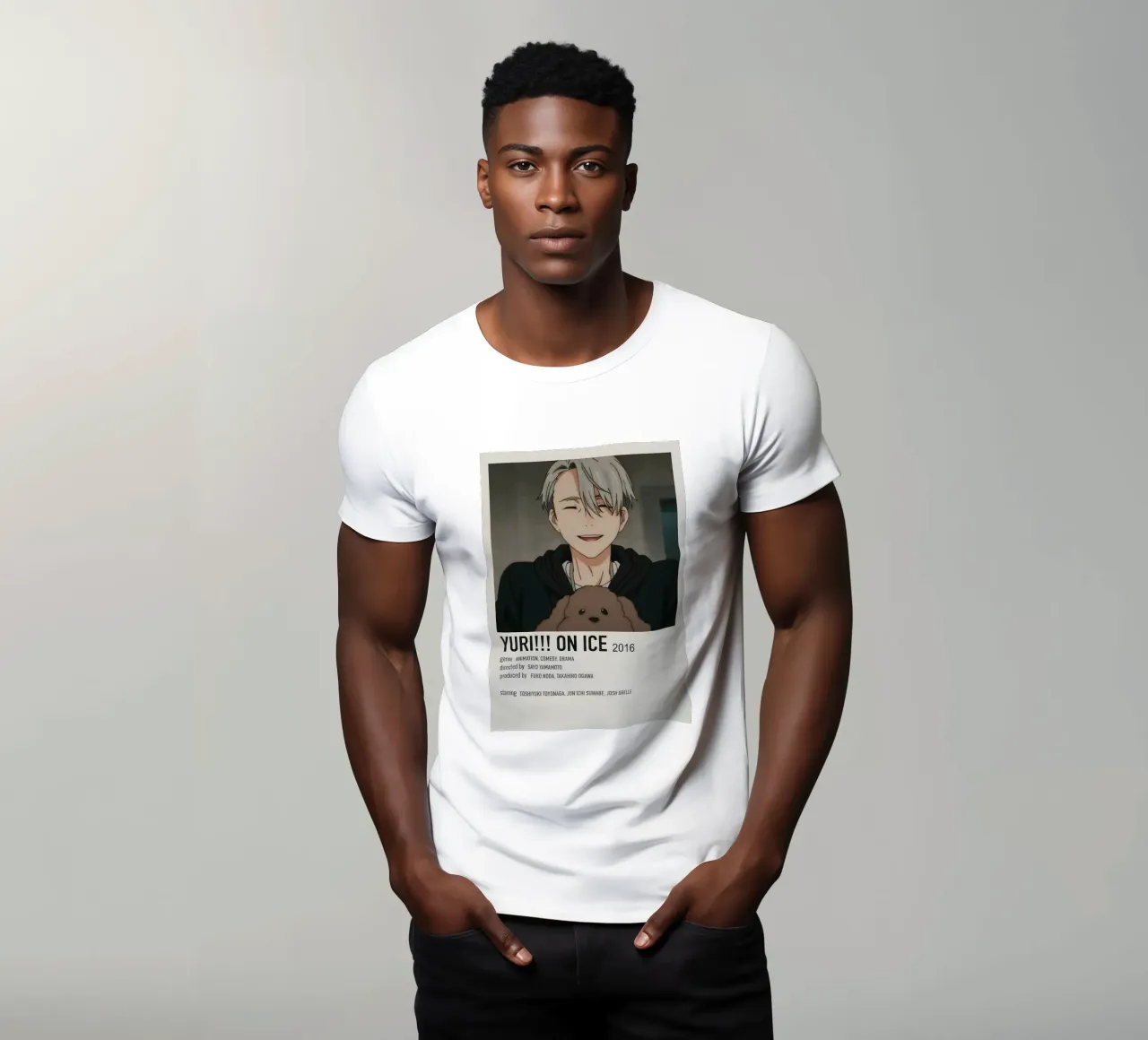 YURI!!! ON ICE 2016 t-shirt da Totoya