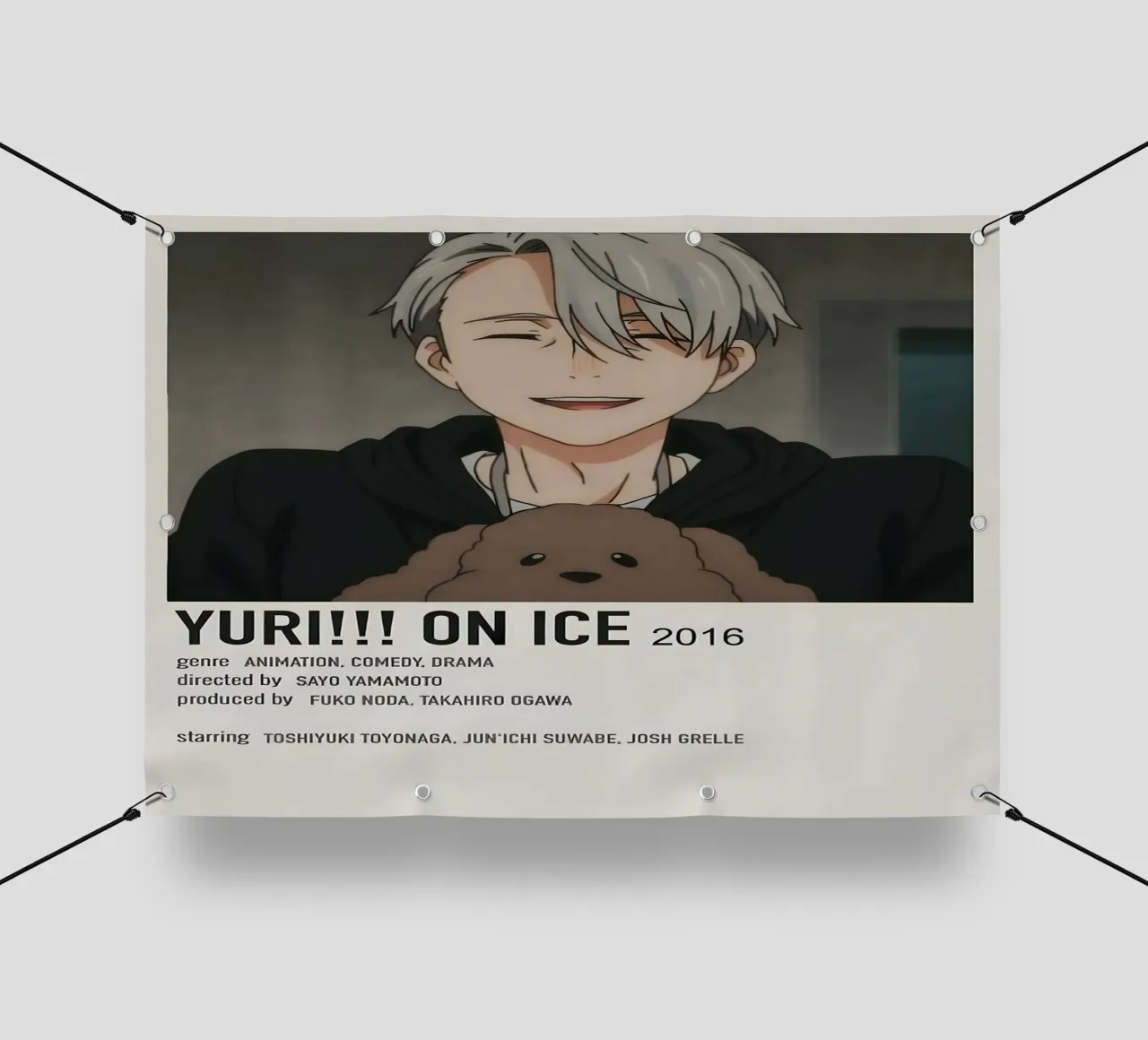 YURI!!! ON ICE 2016 telo in pvc da Totoya