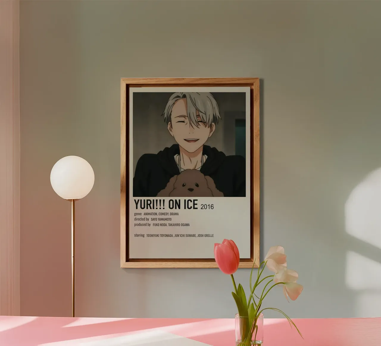 YURI!!! ON ICE 2016 alluminio dibond da Totoya