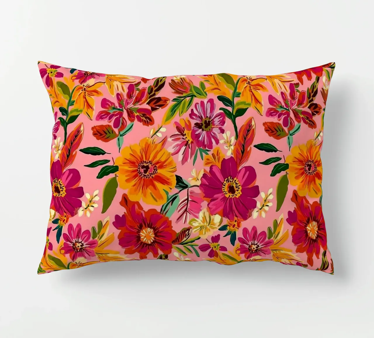 Handdrawn Flowers cuscino da Sunflower Soul Studio
