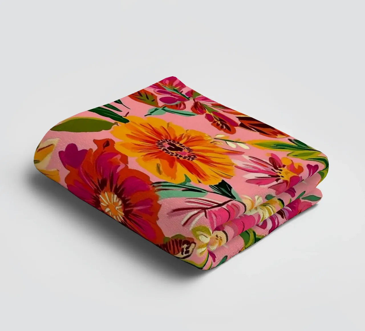 Handdrawn Flowers asciugamano da bagno da Sunflower Soul Studio