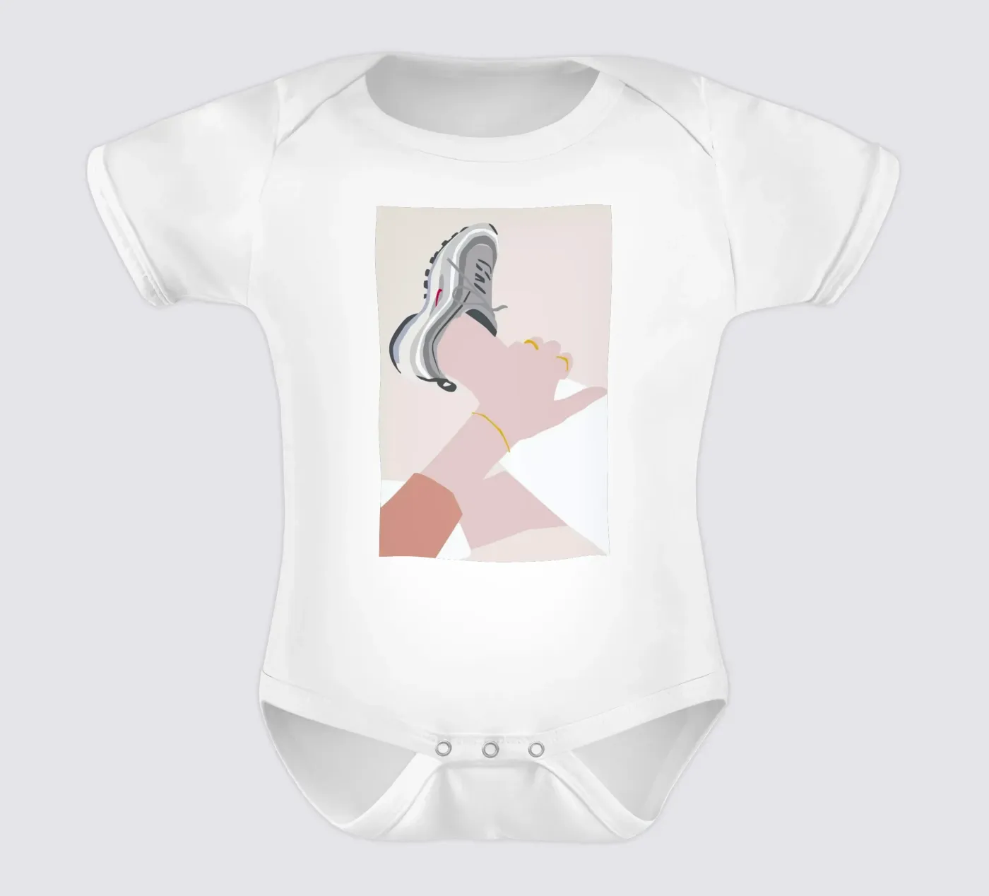 Sneaker body bébé de Helena Ravenne