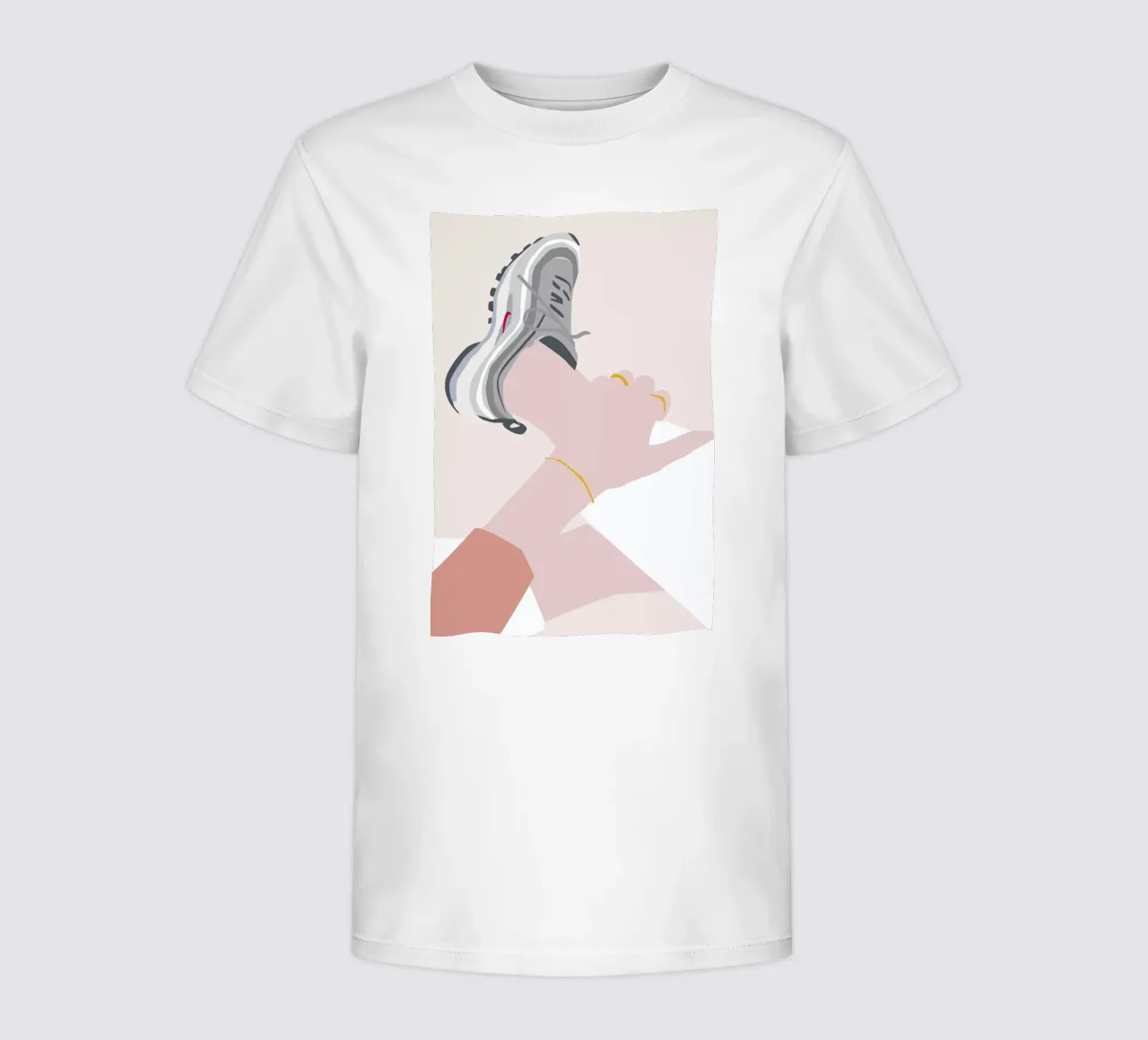 Sneaker t-shirt bambini da Helena Ravenne