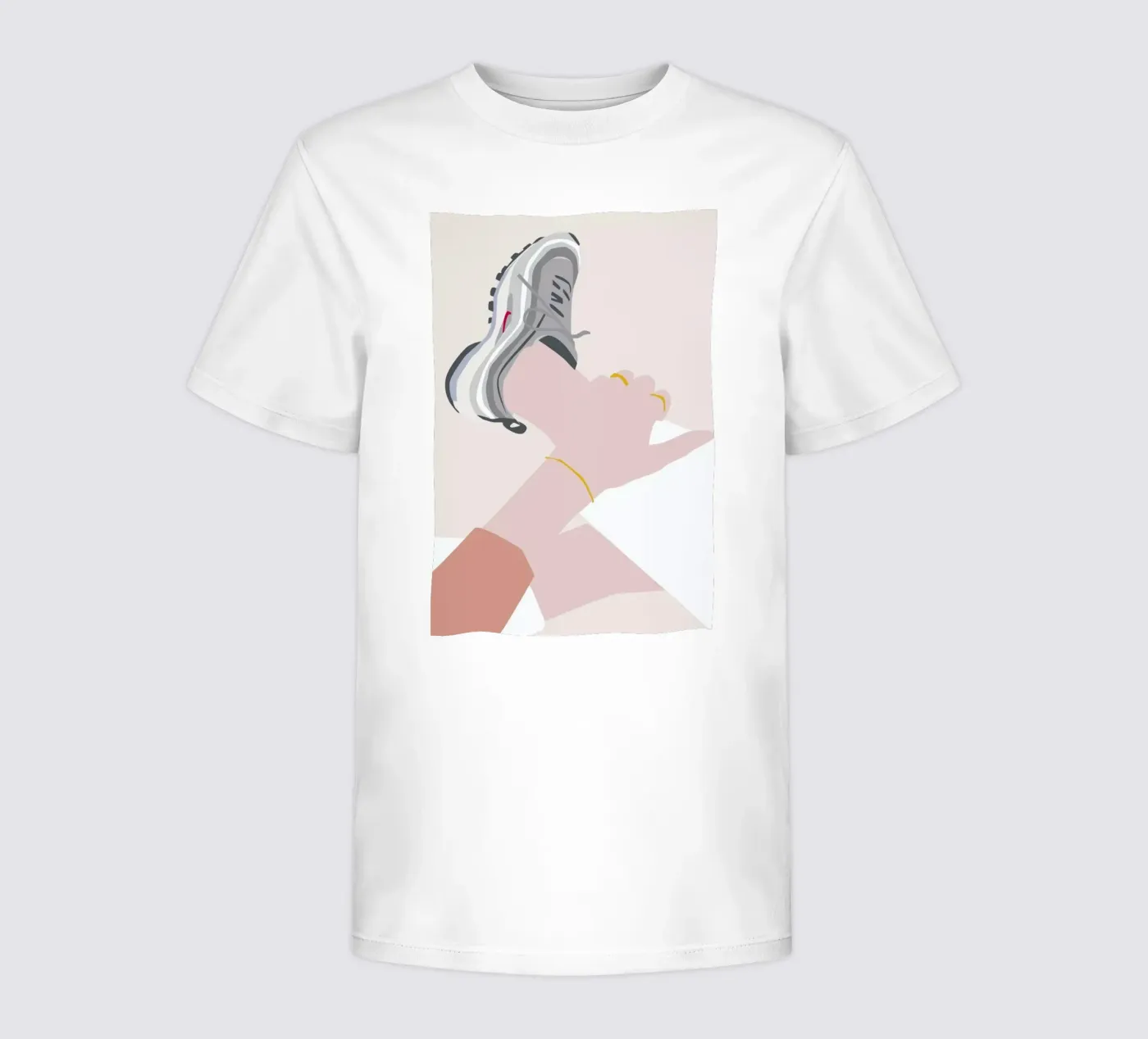 Sneaker t-shirt bambini da Helena Ravenne