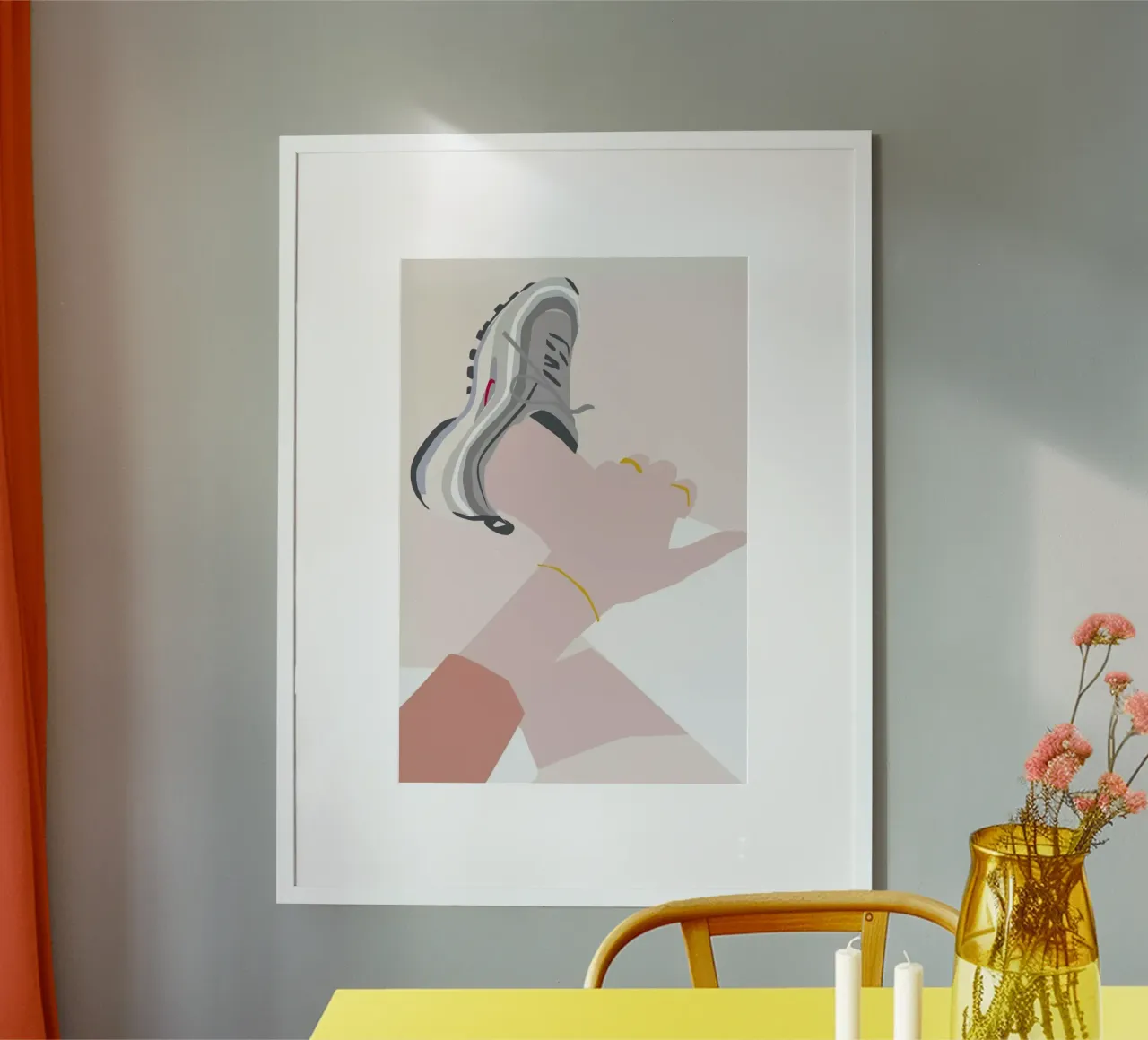 Sneaker poster da Helena Ravenne