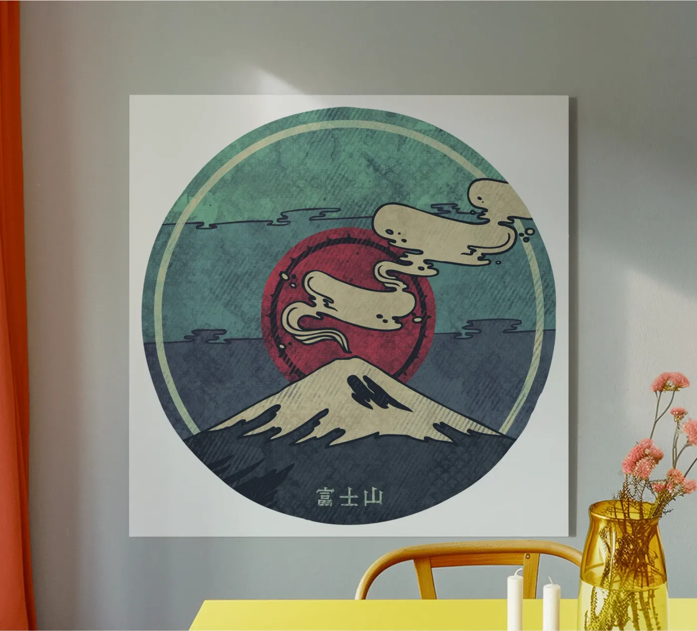 Fuji acryl van againstbound