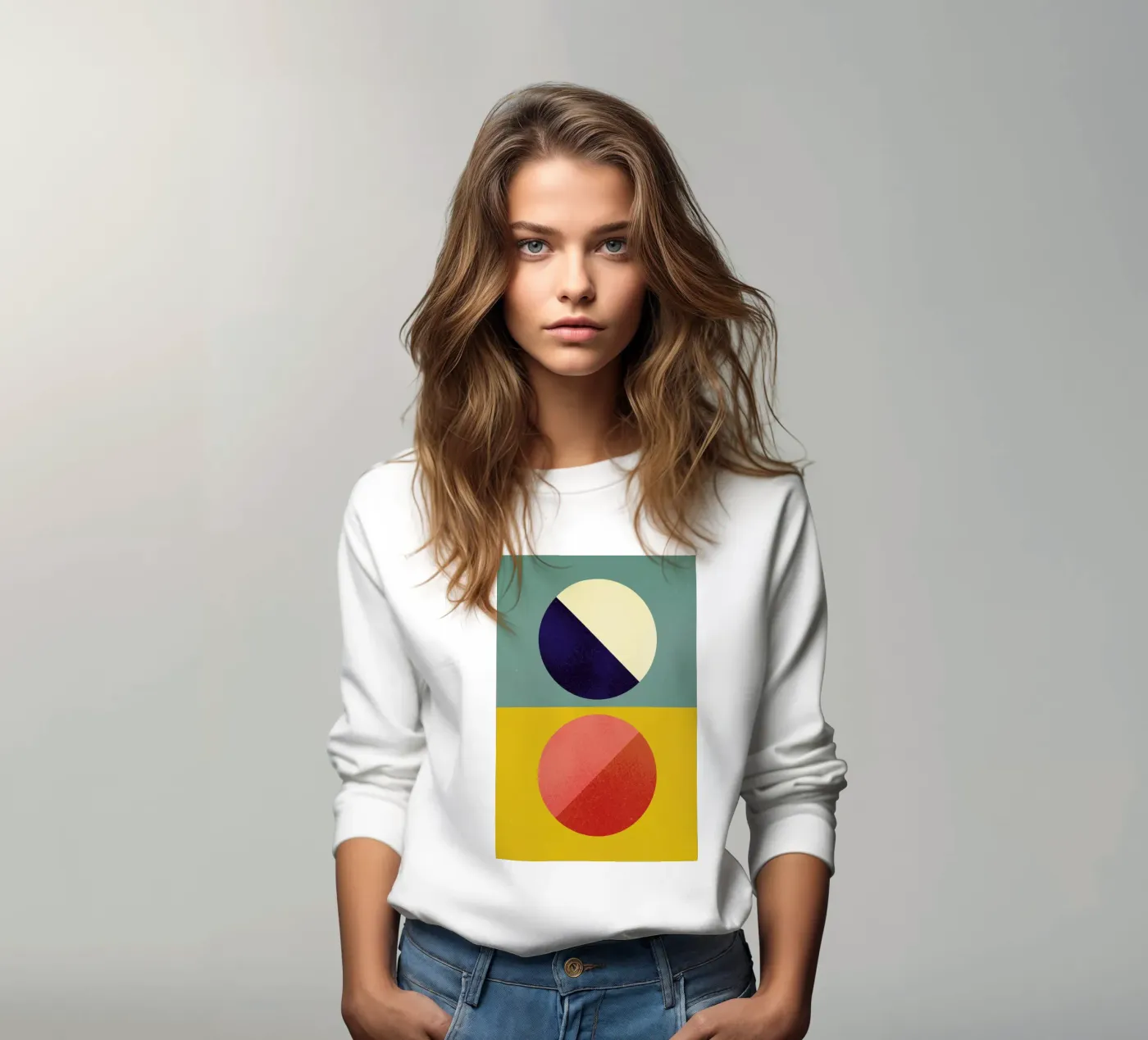 Split Screen Sweatshirt von daylight design studio