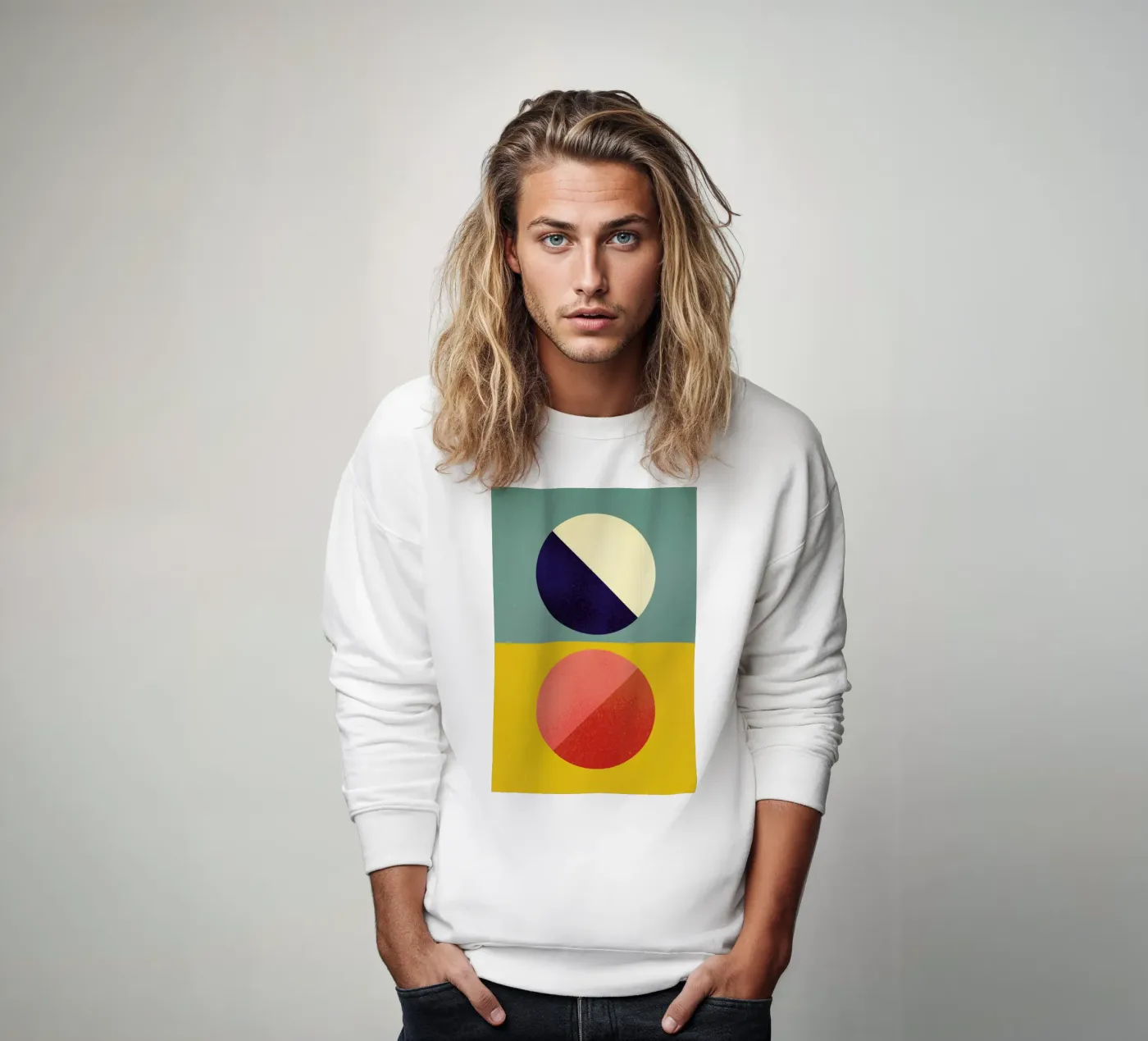 Split Screen Sweatshirt von daylight design studio