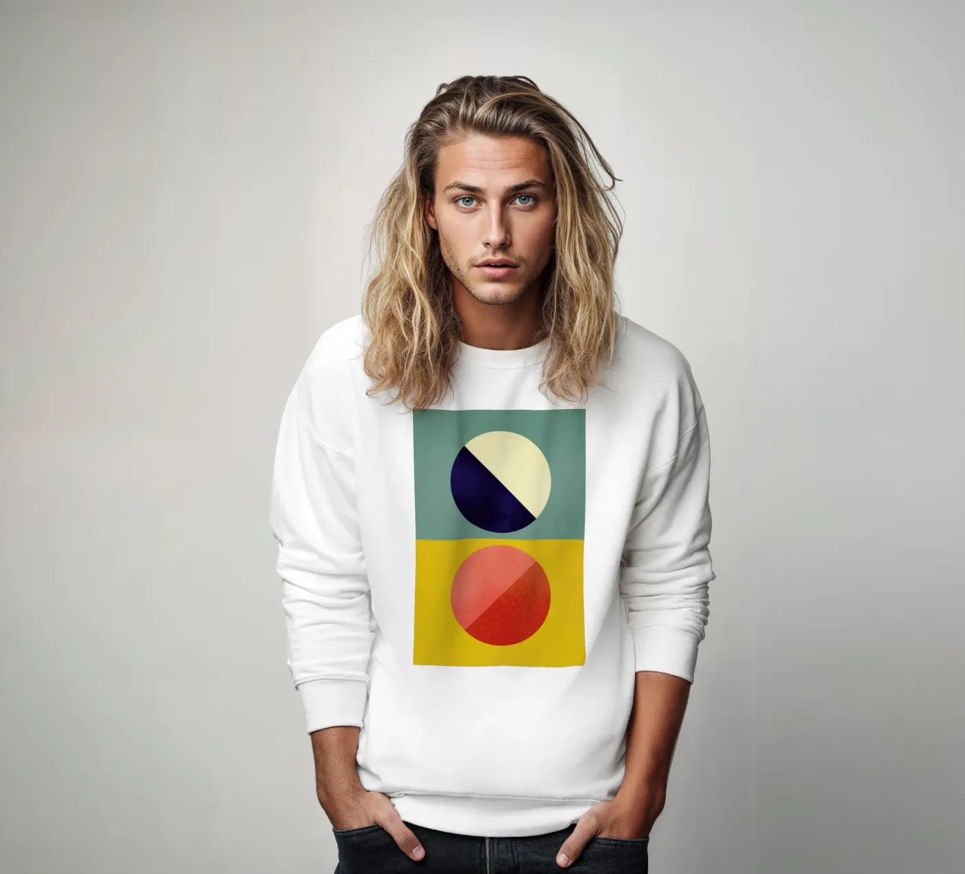 Split Screen Sweatshirt von daylight design studio