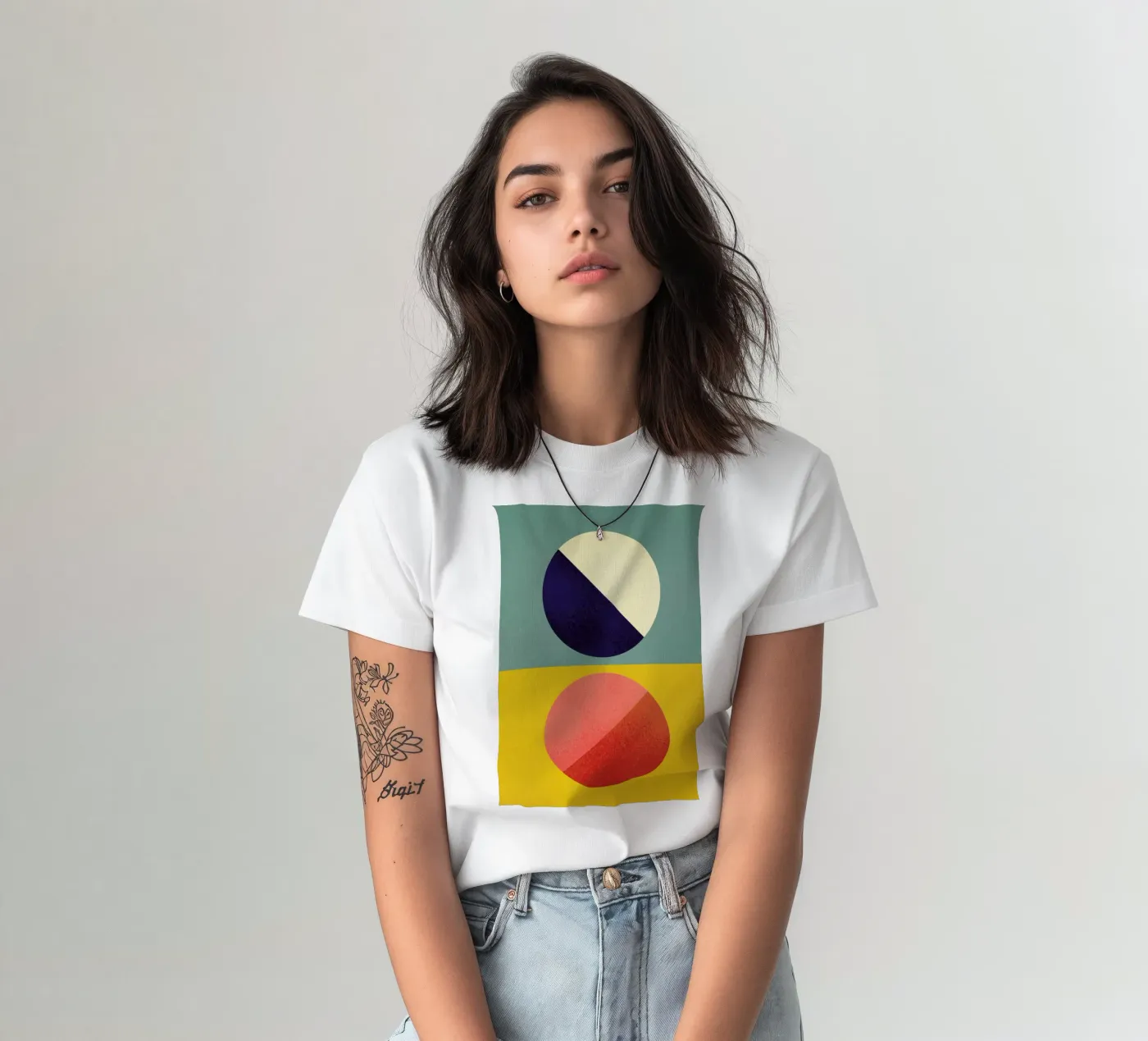 Split Screen T-Shirt von daylight design studio