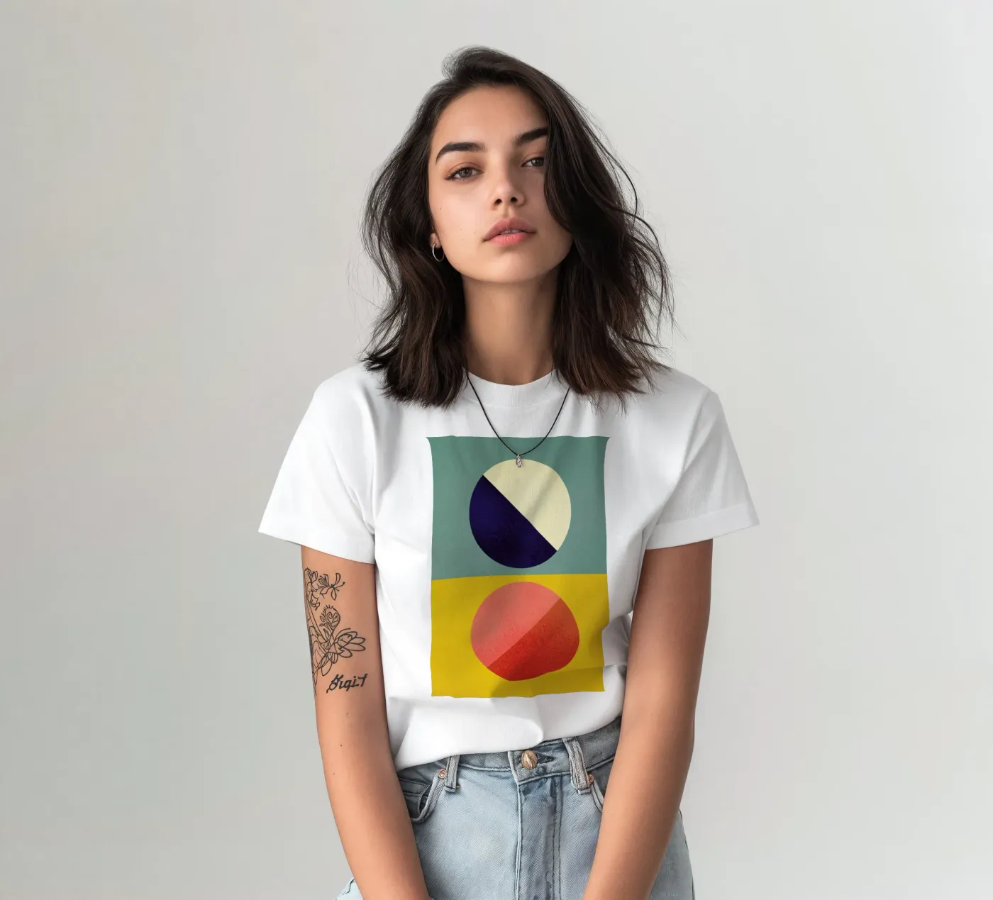 Split Screen T-Shirt von daylight design studio