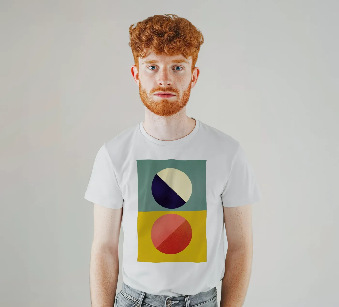 Split Screen T-Shirt von daylight design studio
