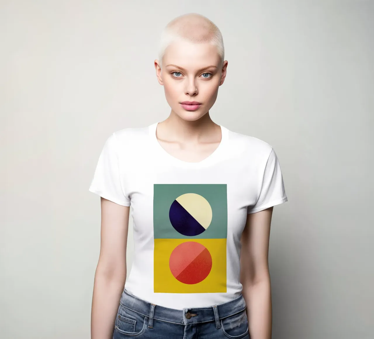 Split Screen t-shirt da donna da daylight design studio