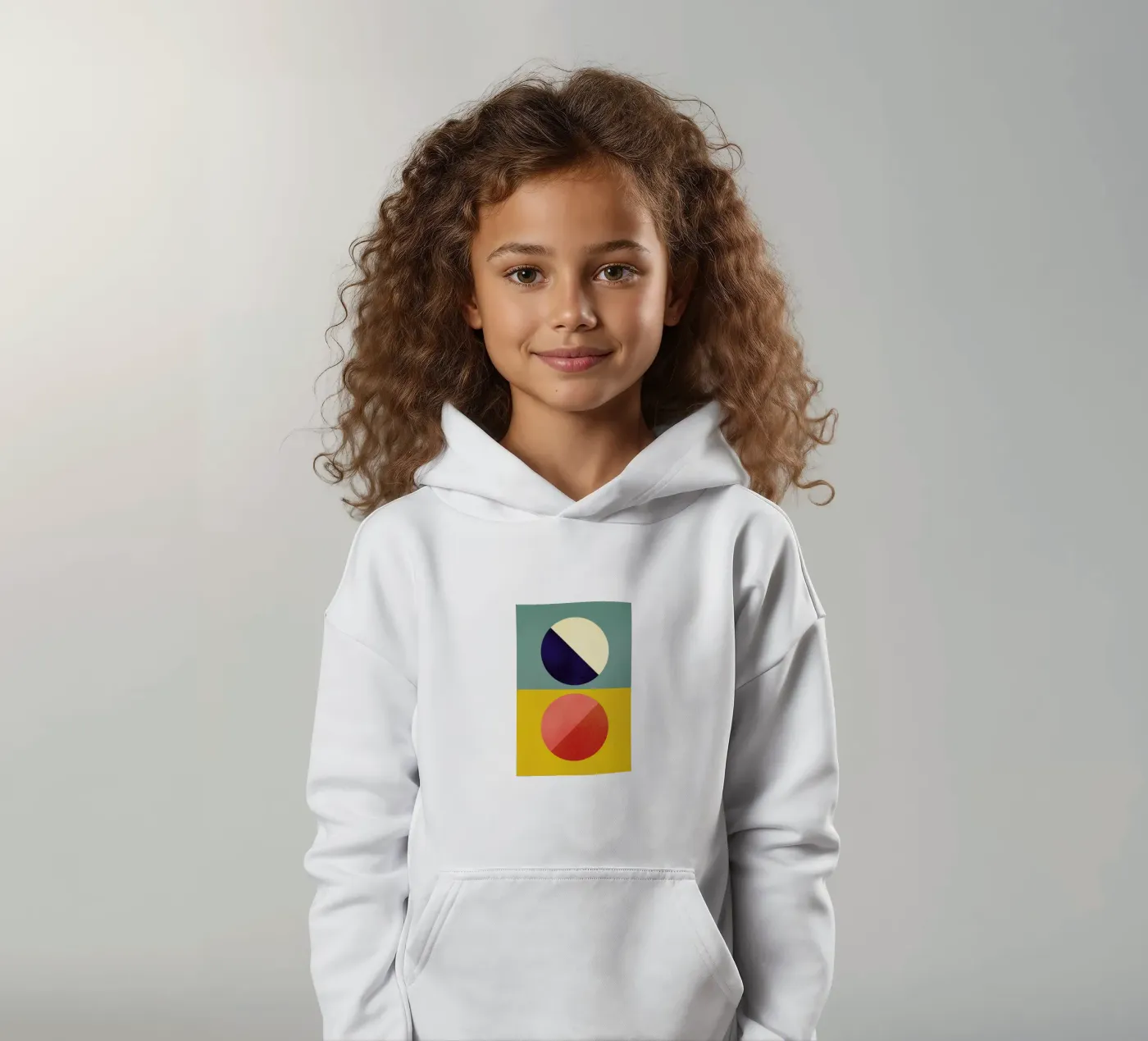 Split Screen kinder hoodie van daylight design studio