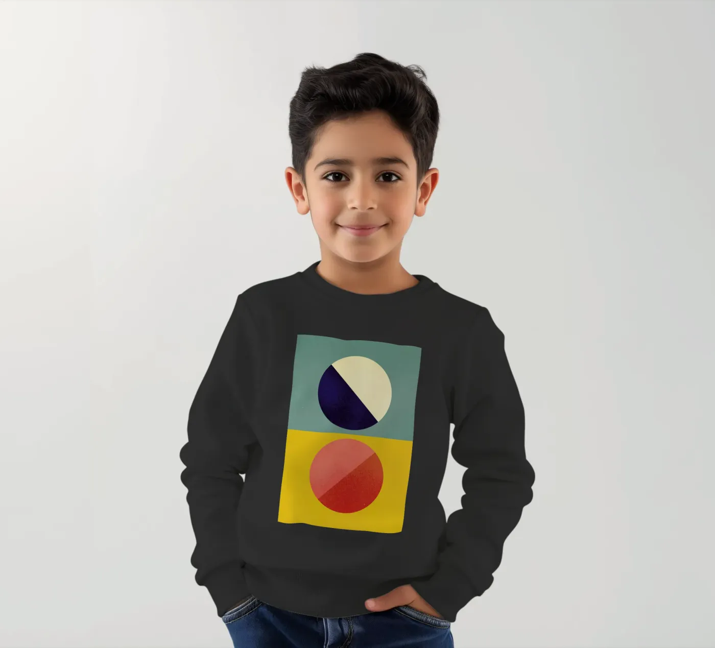 Split Screen kinder sweatshirt van daylight design studio