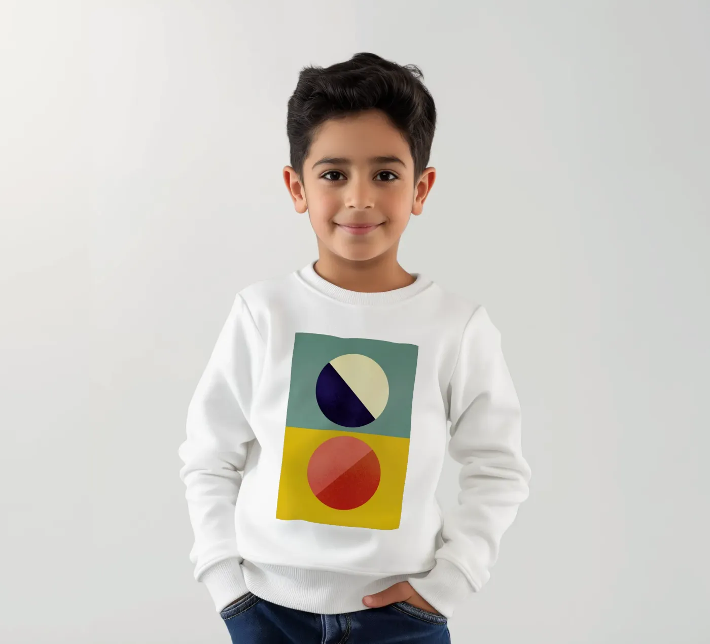 Split Screen kinder sweatshirt van daylight design studio