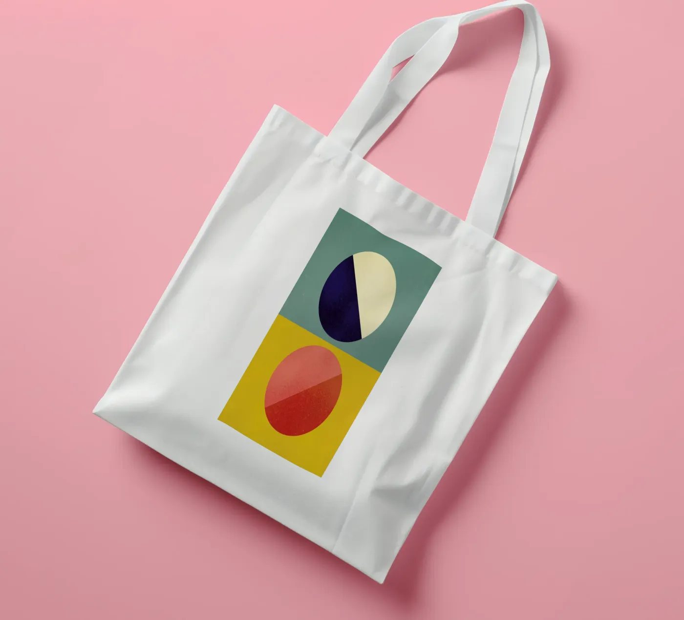 Split Screen jute draagtas van daylight design studio