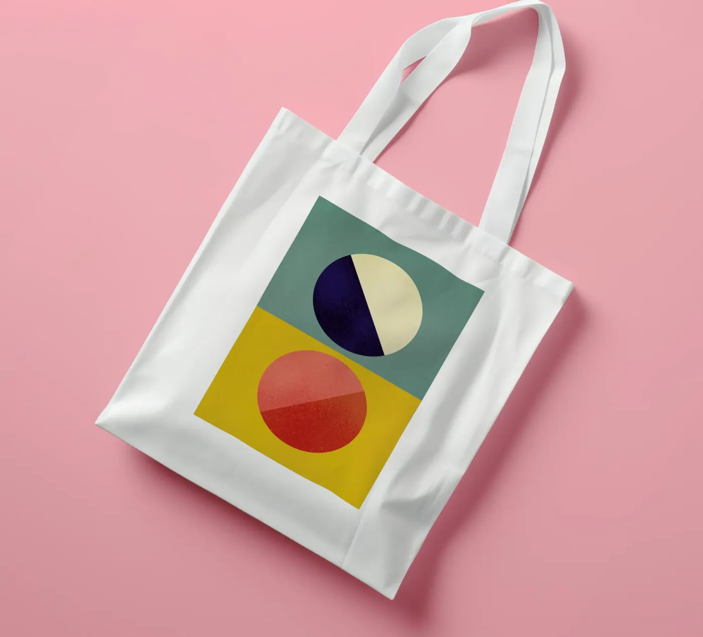 Split Screen jute draagtas van daylight design studio