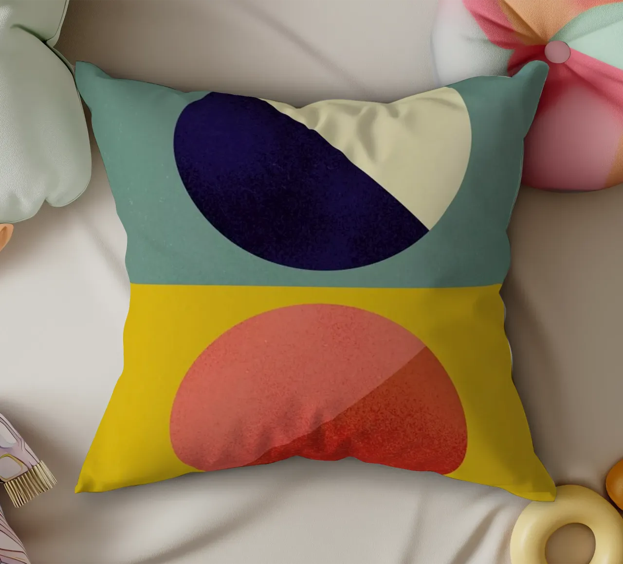 Split Screen cuscino da daylight design studio