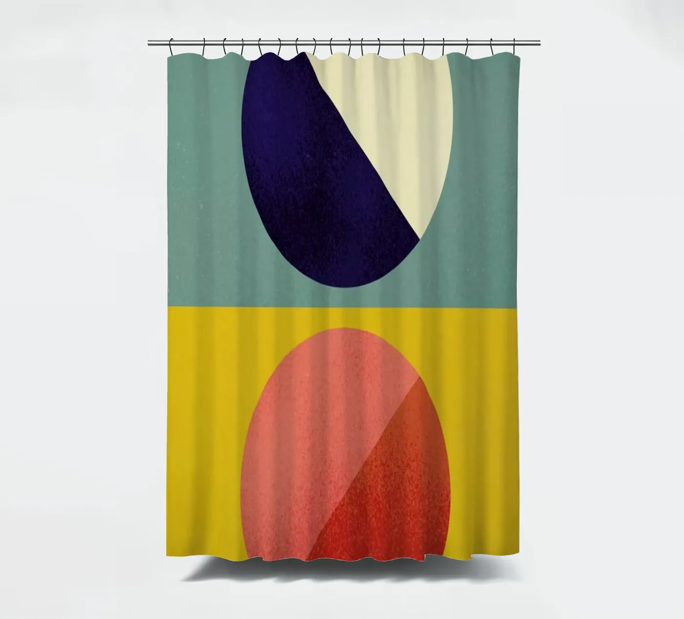 Split Screen shower curtain by daylight design studio