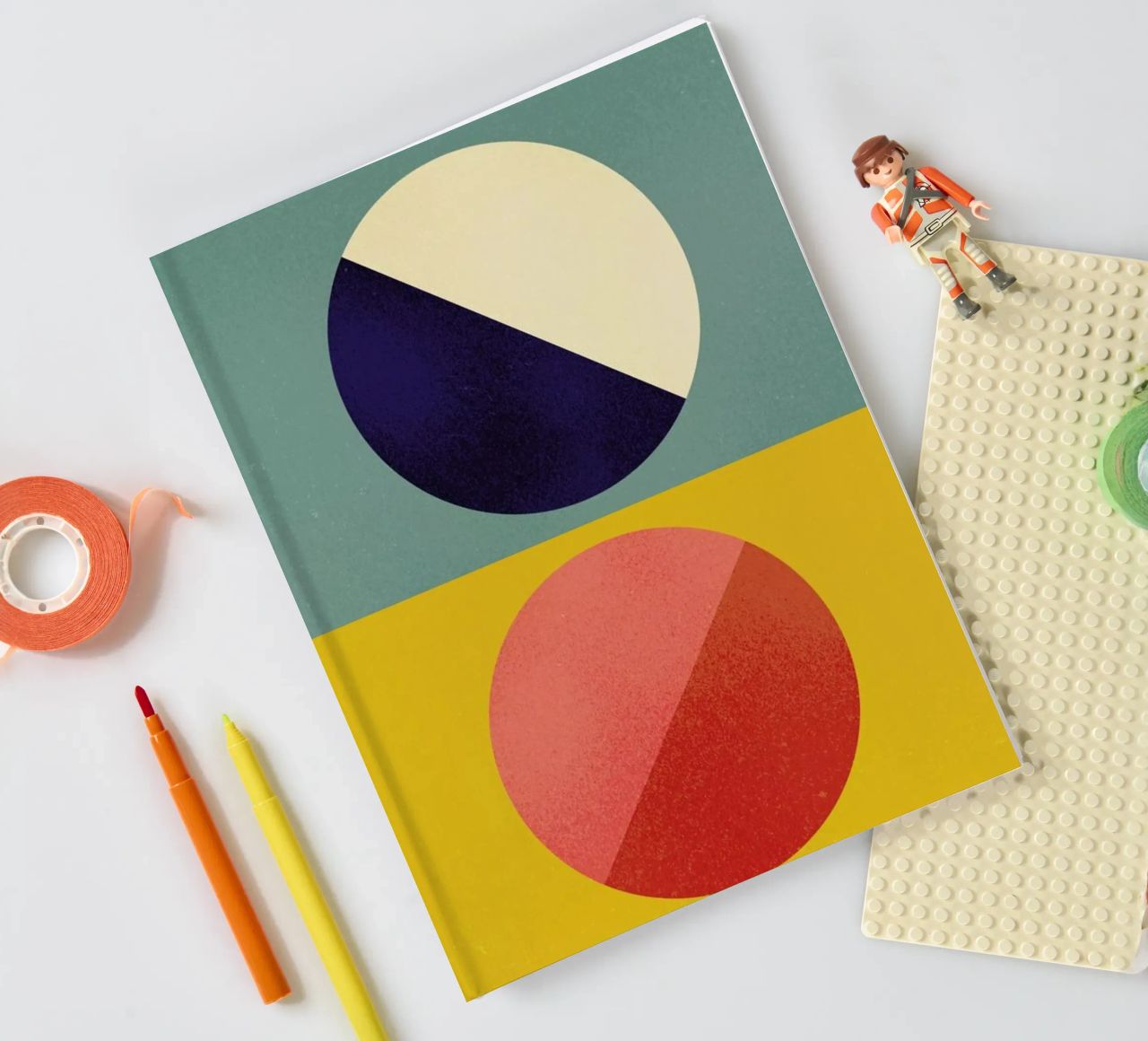 Split Screen notebook by daylight design studio