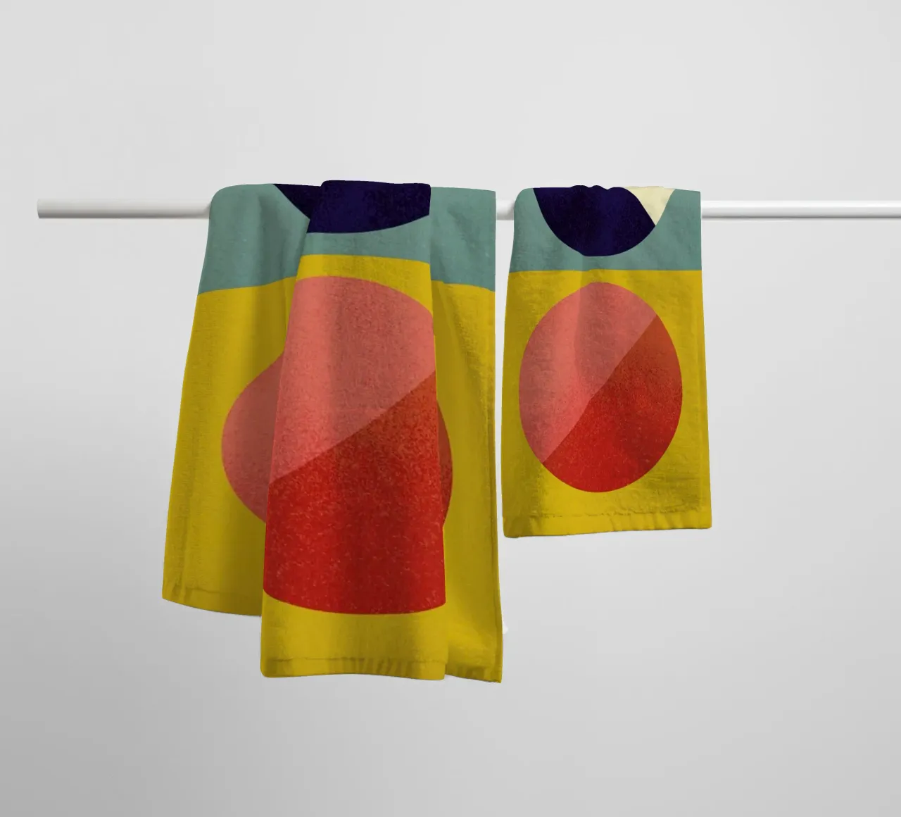Split Screen towel by daylight design studio