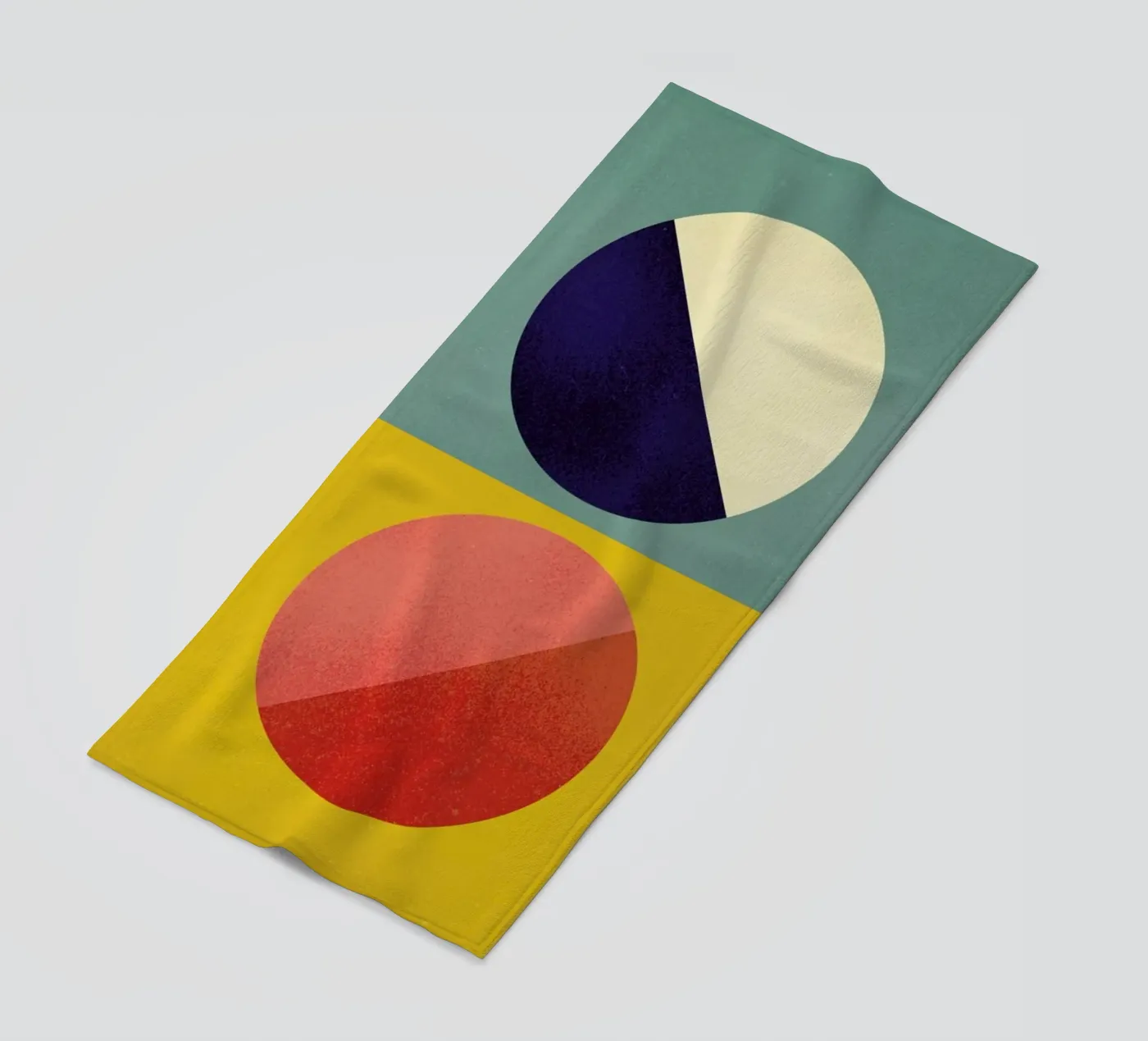 Split Screen Strandtuch von daylight design studio