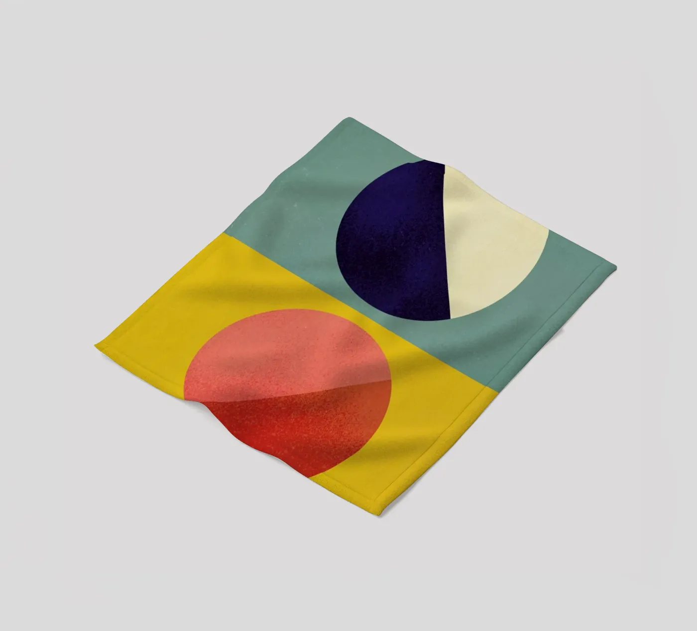 Split Screen plaid polaire de daylight design studio