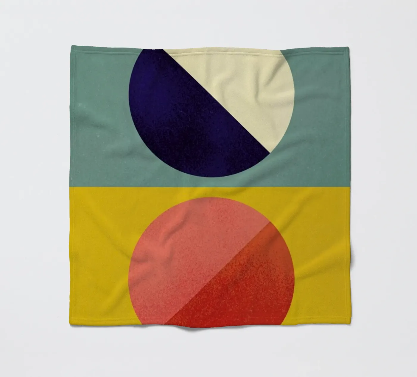 Split Screen plaid polaire de daylight design studio