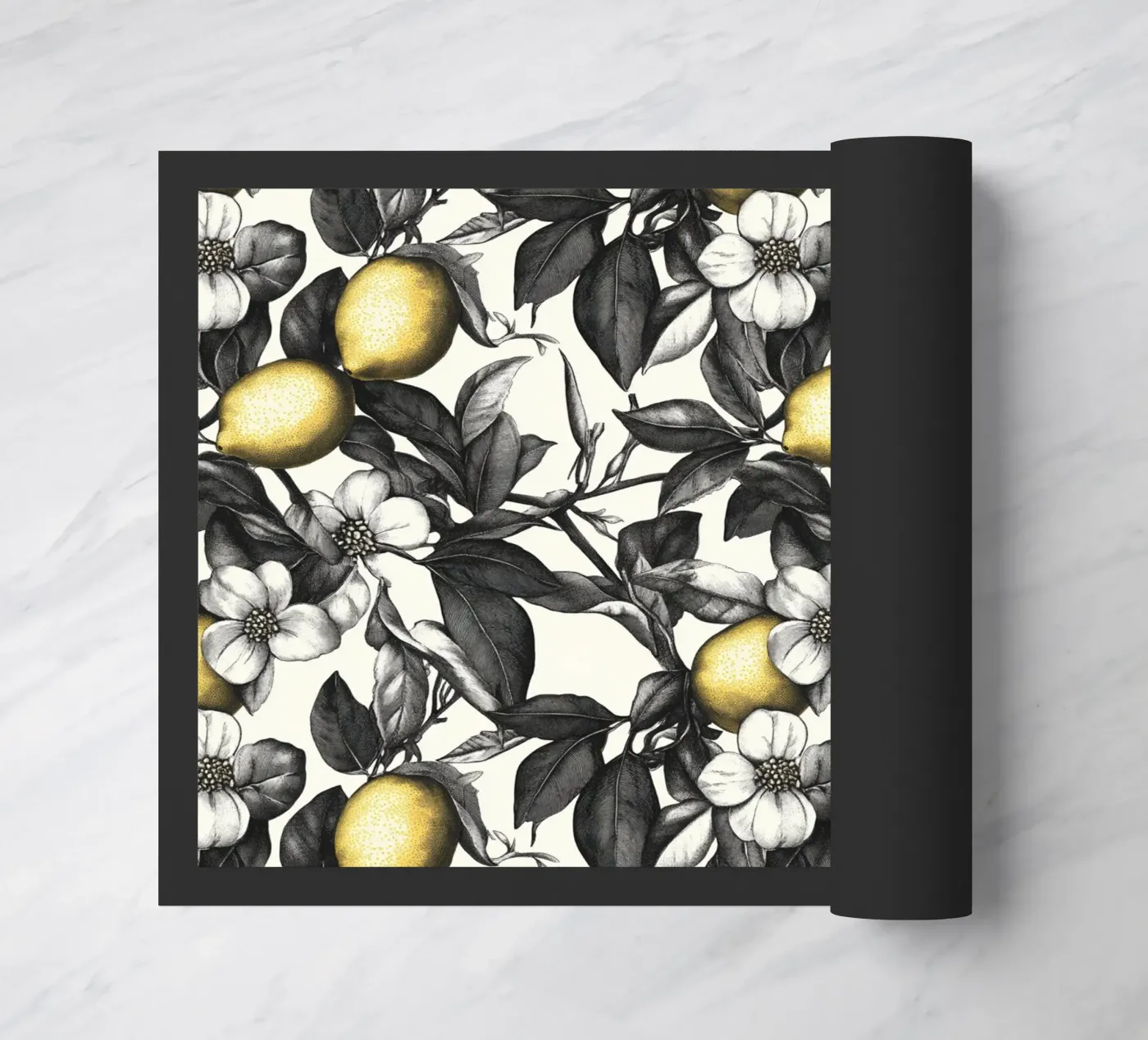 The Lemons doormat by Sunflower Soul Studio