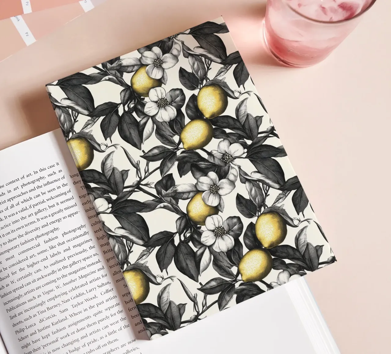 The Lemons notebook by Sunflower Soul Studio