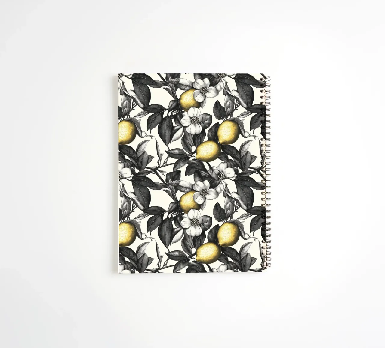 The Lemons spiral notebook by Sunflower Soul Studio