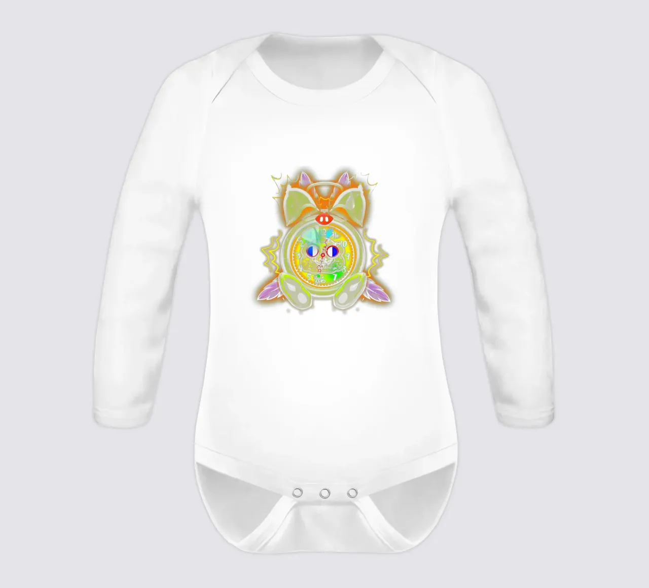 Chuquimamani-Condori & Joshua Chuquimia Crampton long-sleeve baby romper by Band Merch