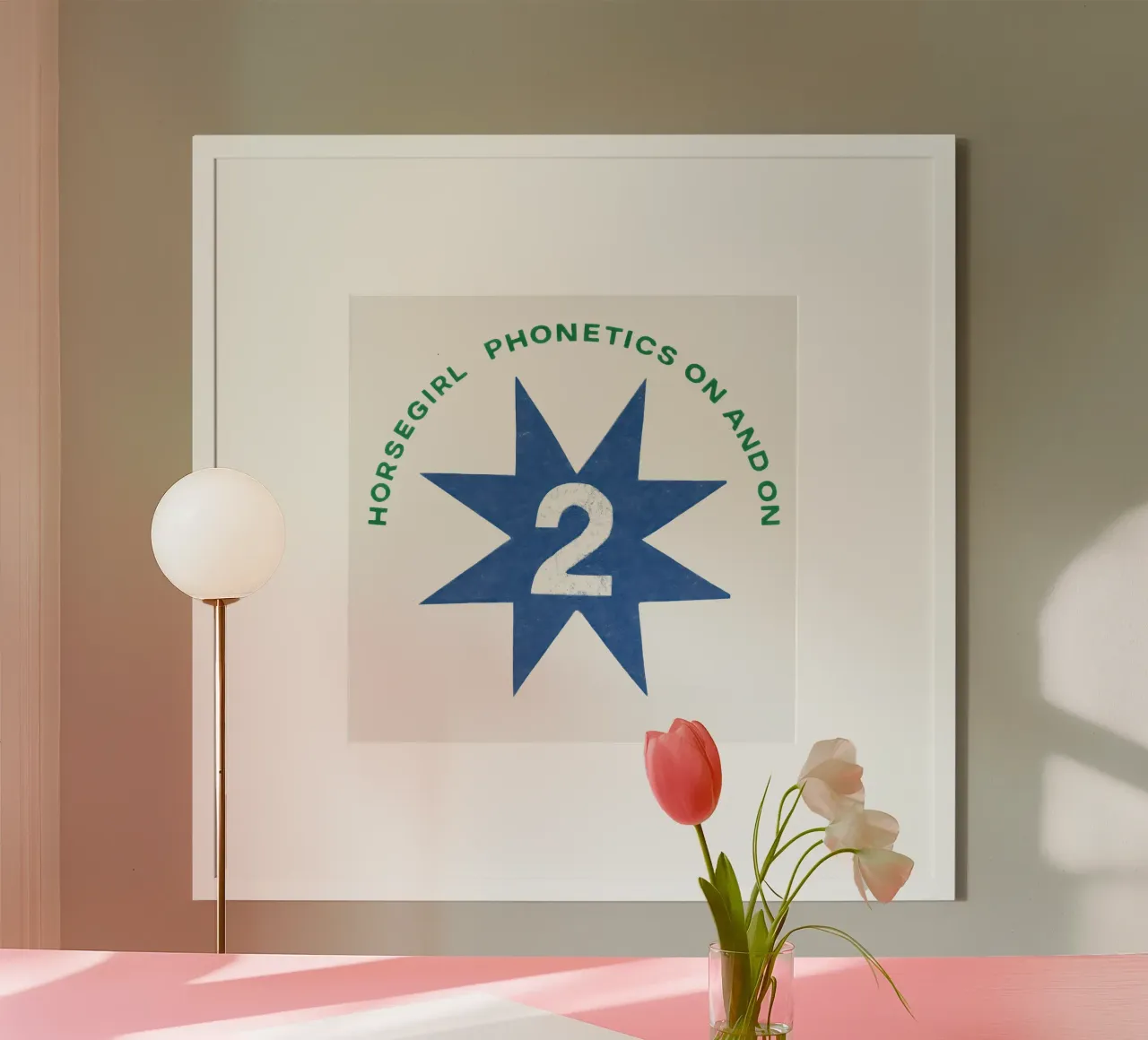 La fonetica della cavallerizza Continuamente poster da Band Merch