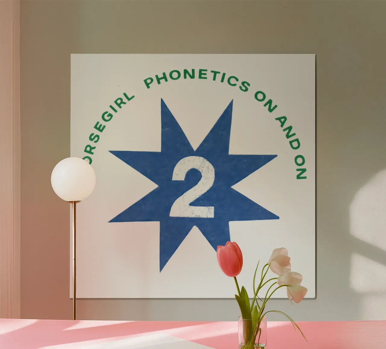 La fonetica della cavallerizza Continuamente poster da Band Merch