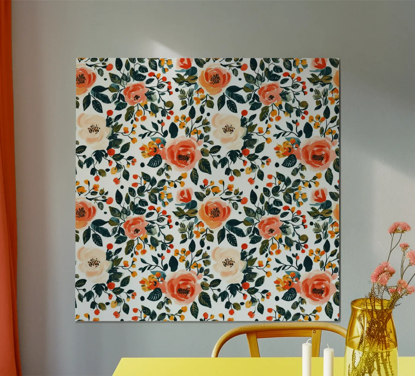 Roses poster van Sunflower Soul Studio