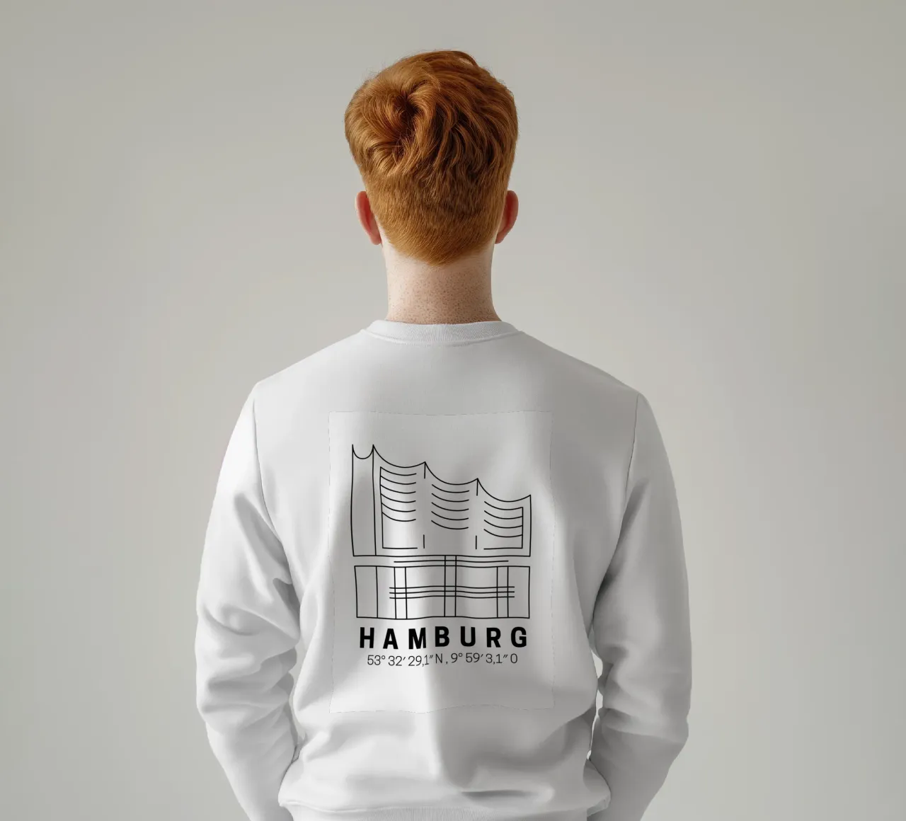 Hamburg Elphi felpa da DigiWunderwerk