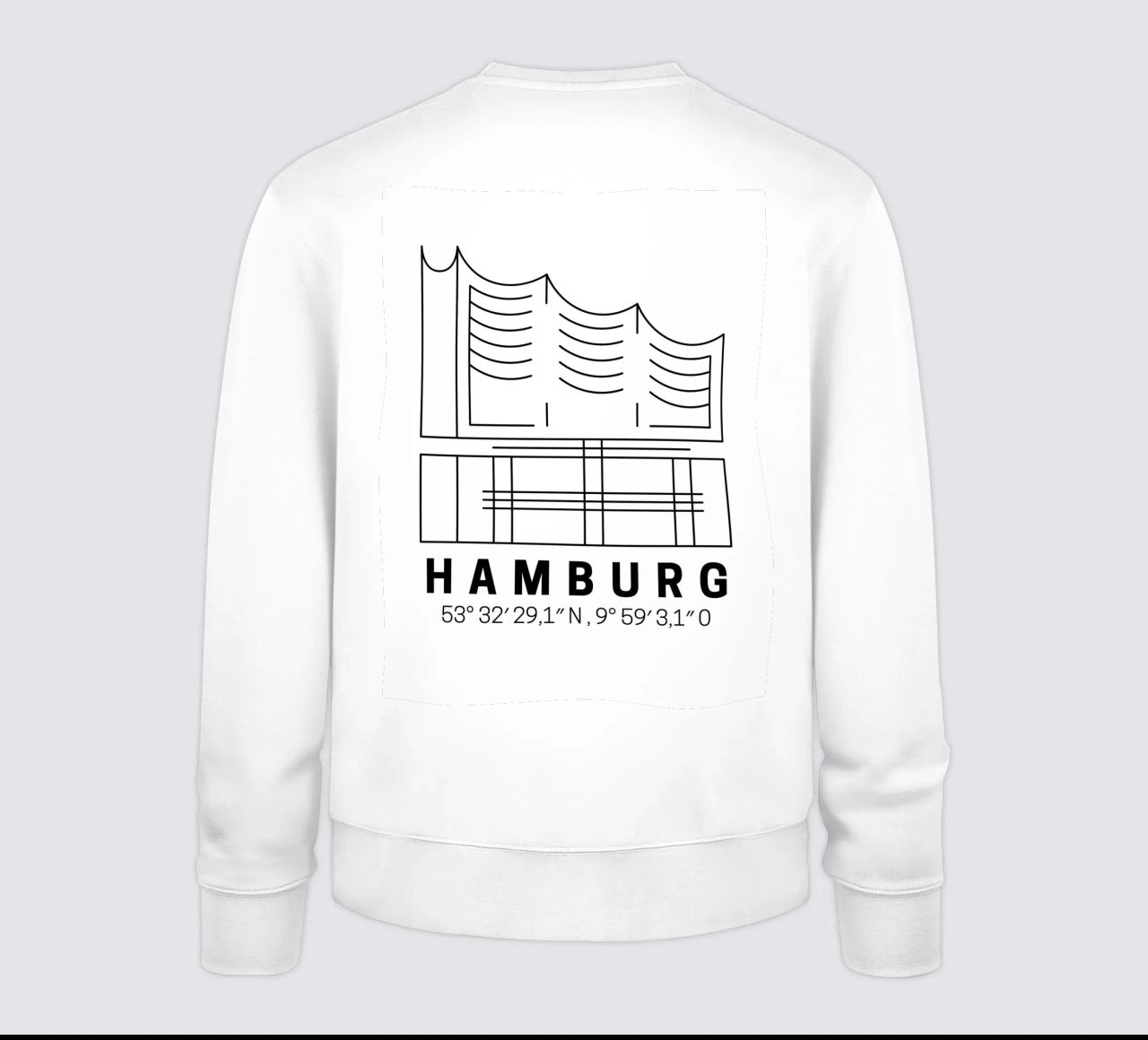 Hamburg Elphi felpa da DigiWunderwerk