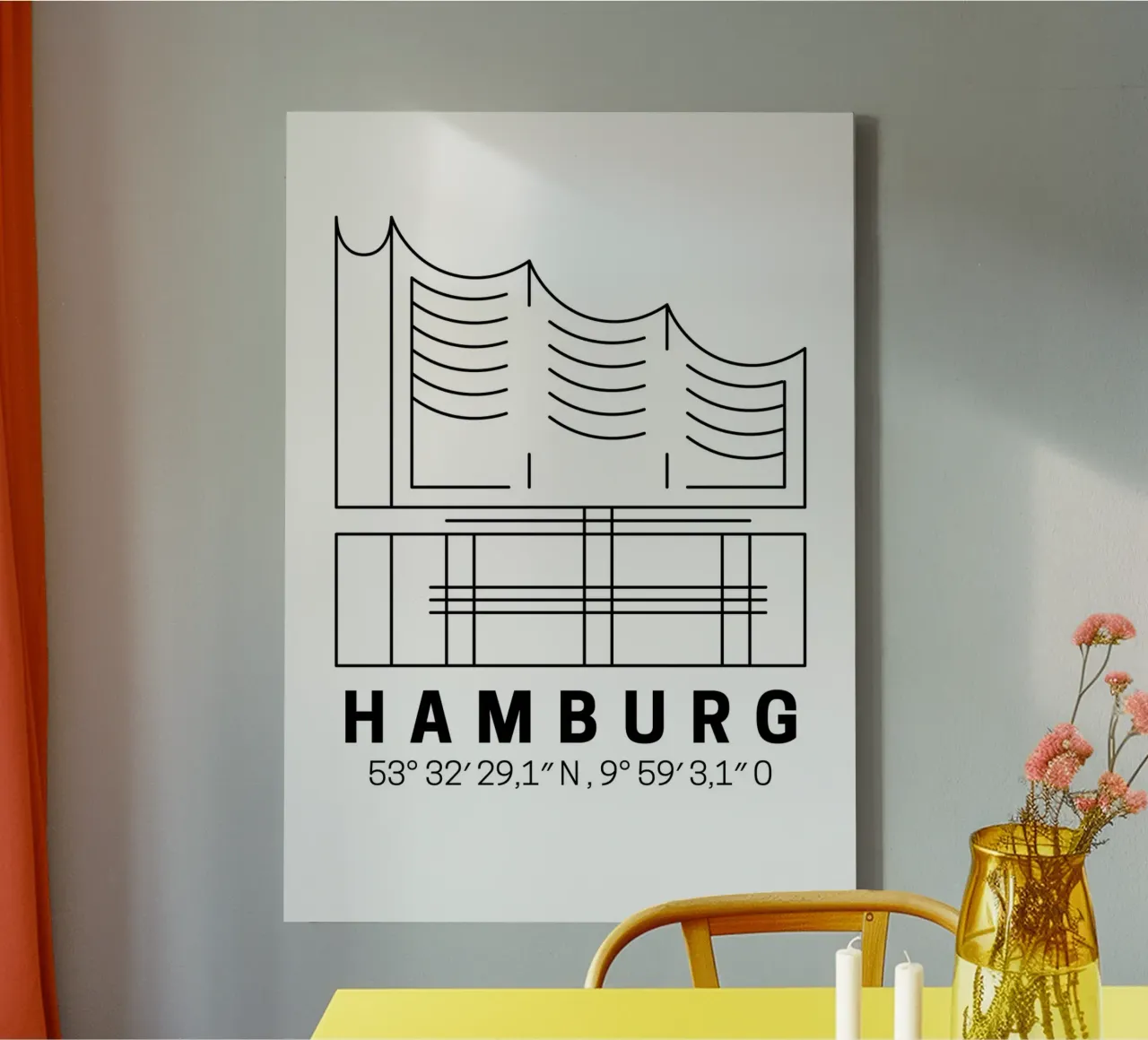 Hamburg Elphi tela da DigiWunderwerk