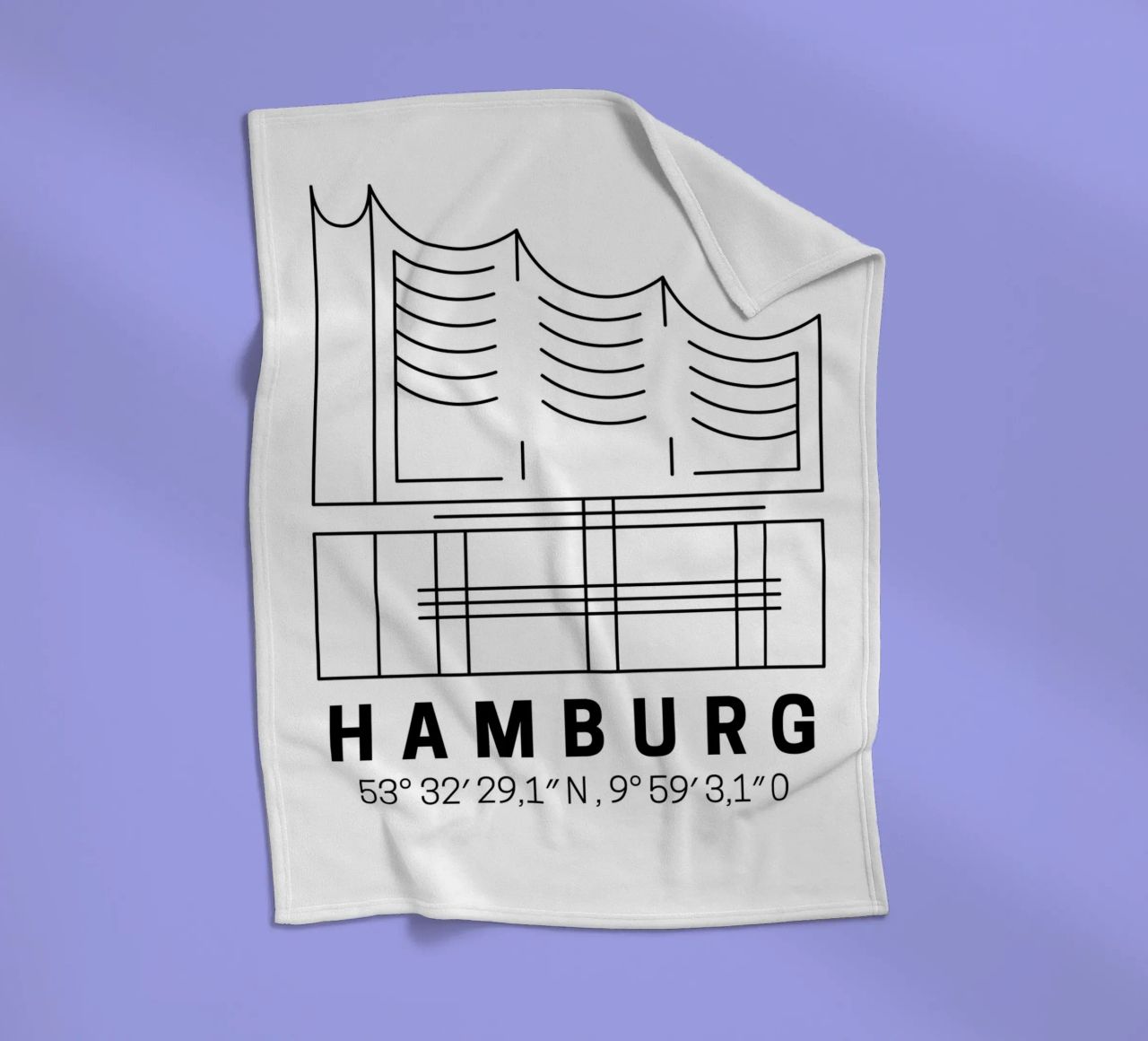 Hamburg Elphi coperta in pile da DigiWunderwerk