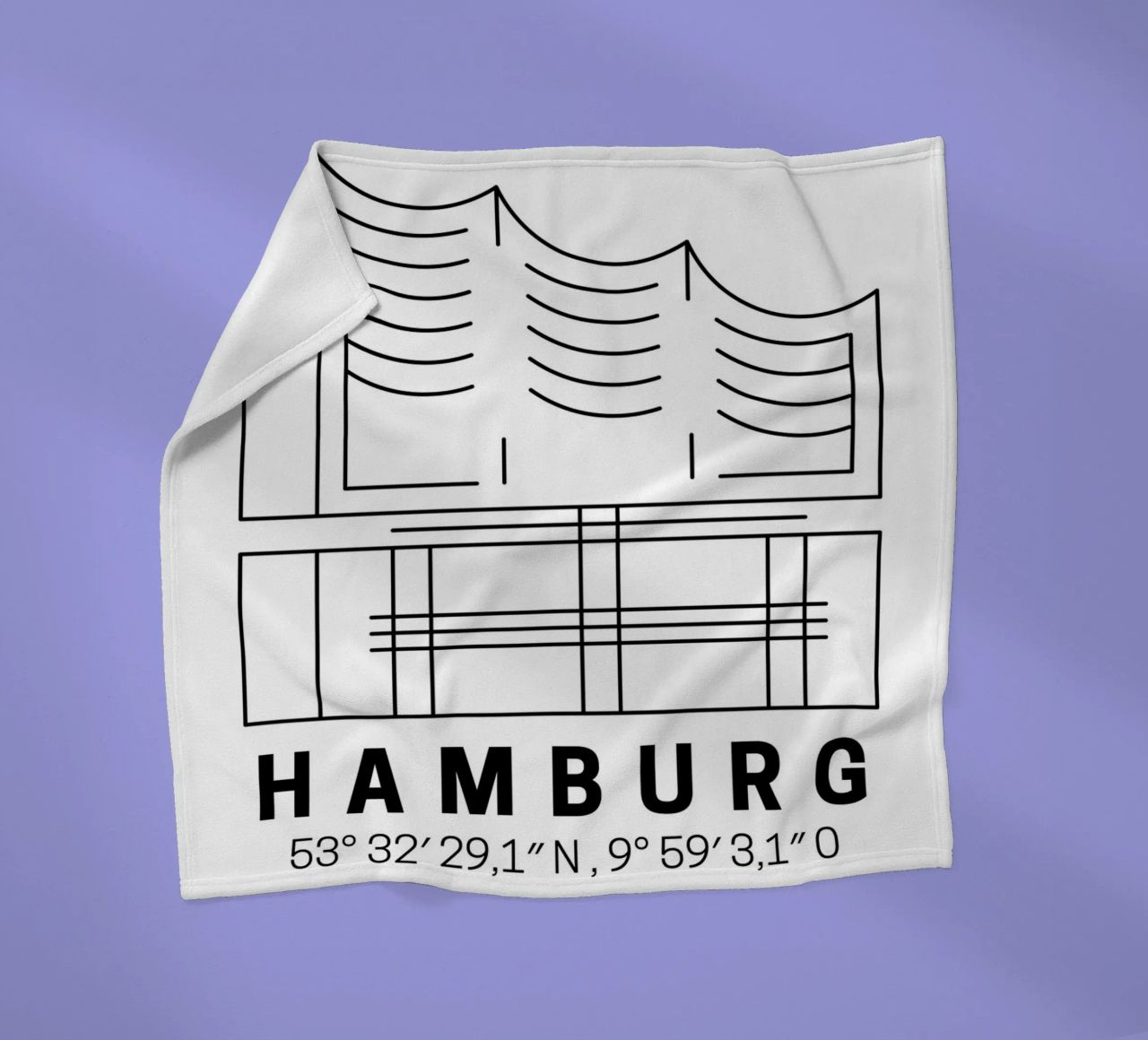 Hamburg Elphi coperta in pile da DigiWunderwerk