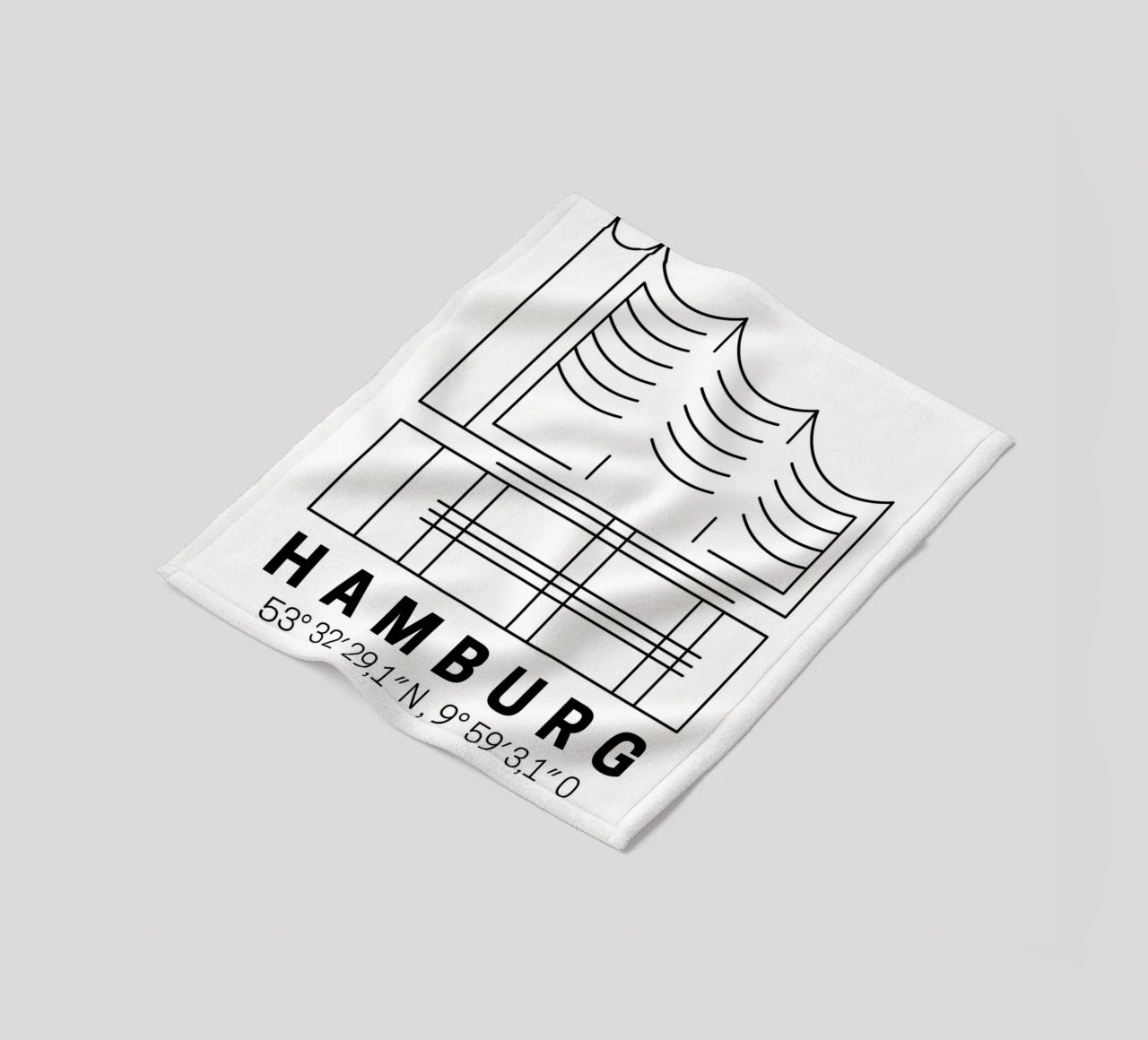 Hamburg Elphi coperta in pile da DigiWunderwerk