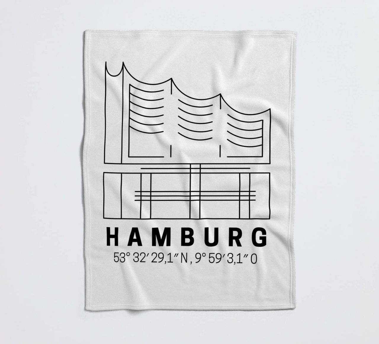 Hamburg Elphi coperta in pile da DigiWunderwerk