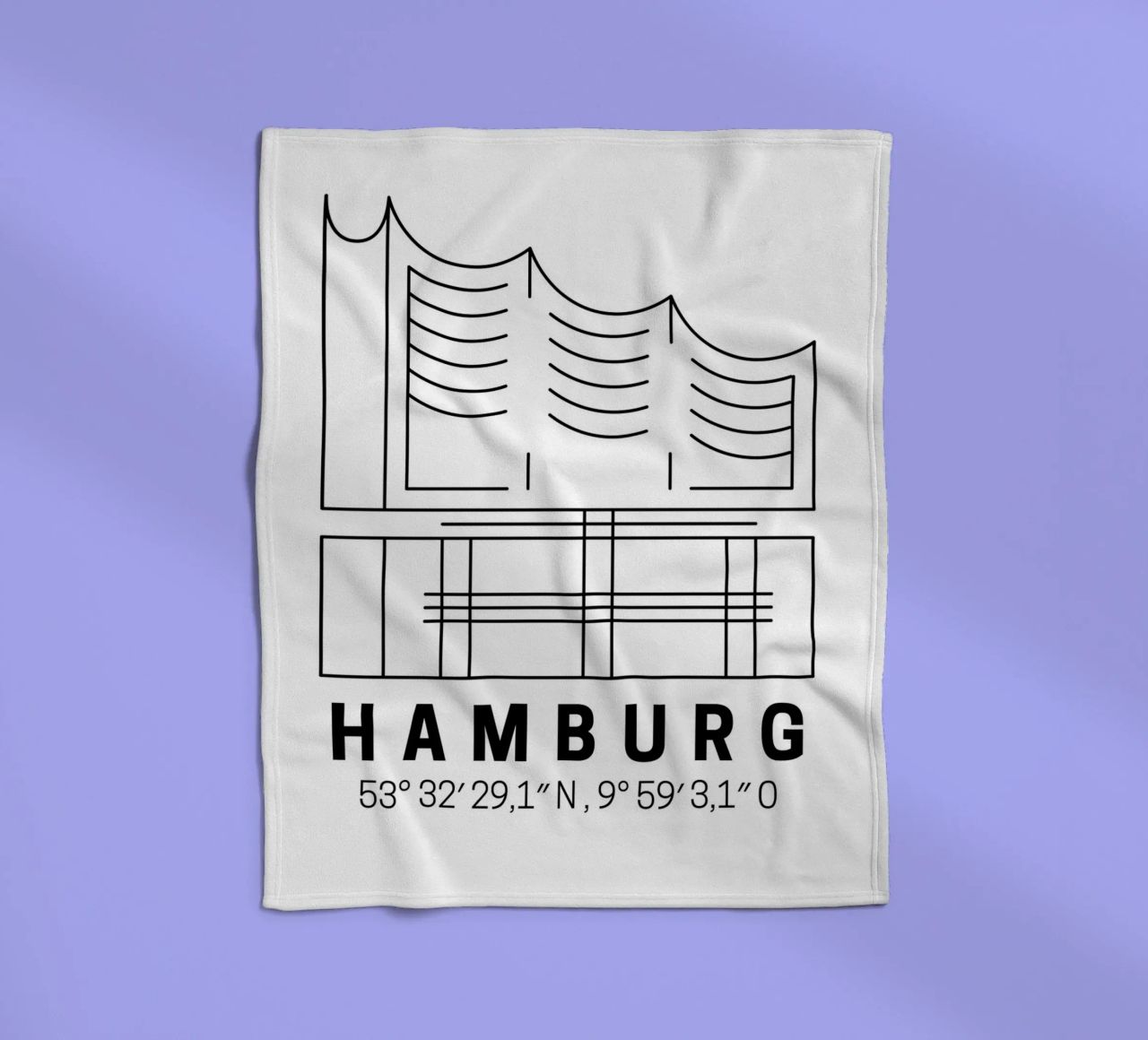 Hamburg Elphi coperta in pile da DigiWunderwerk